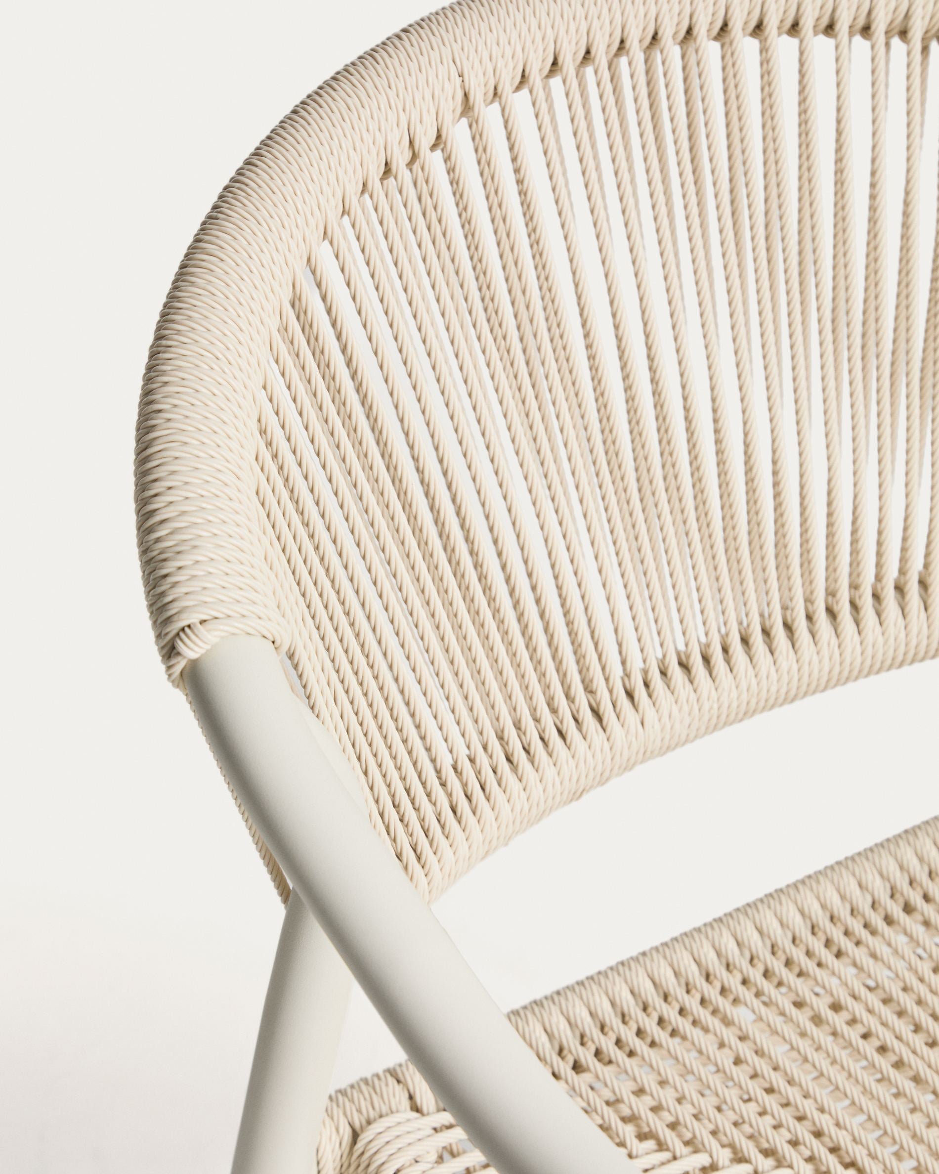 Krzesło ogrodowe LIVADIA ecru