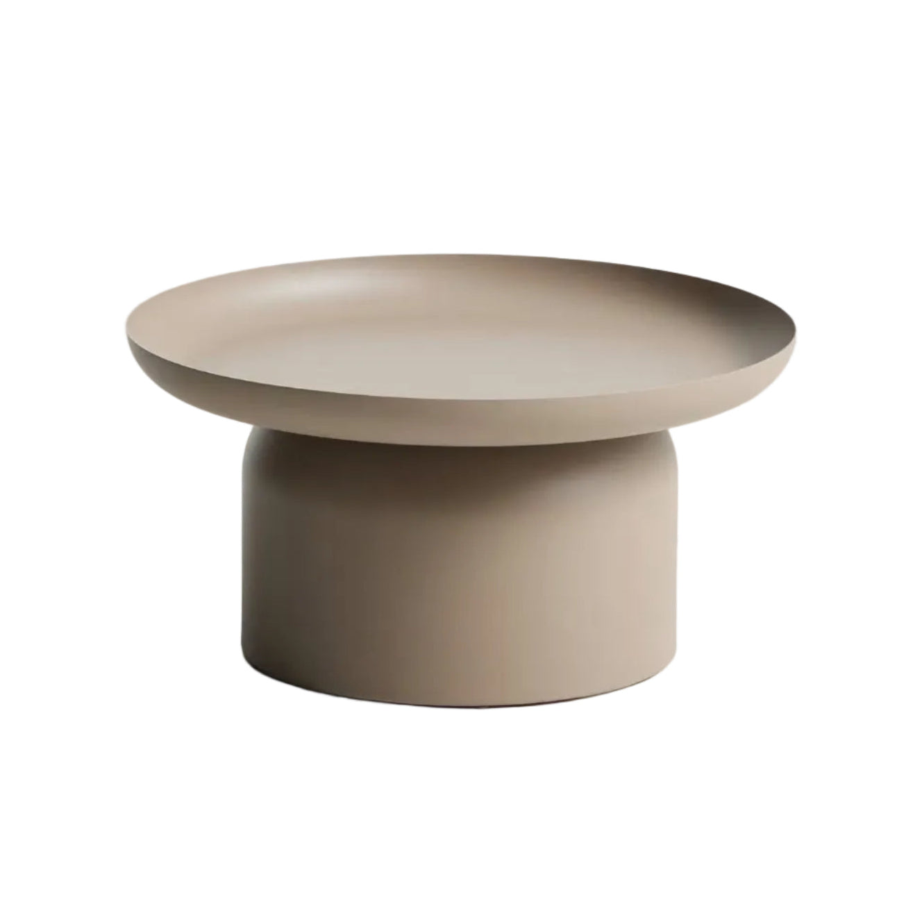 Stolik kawowy ogrodowy ARCOLA taupe – Kave Home