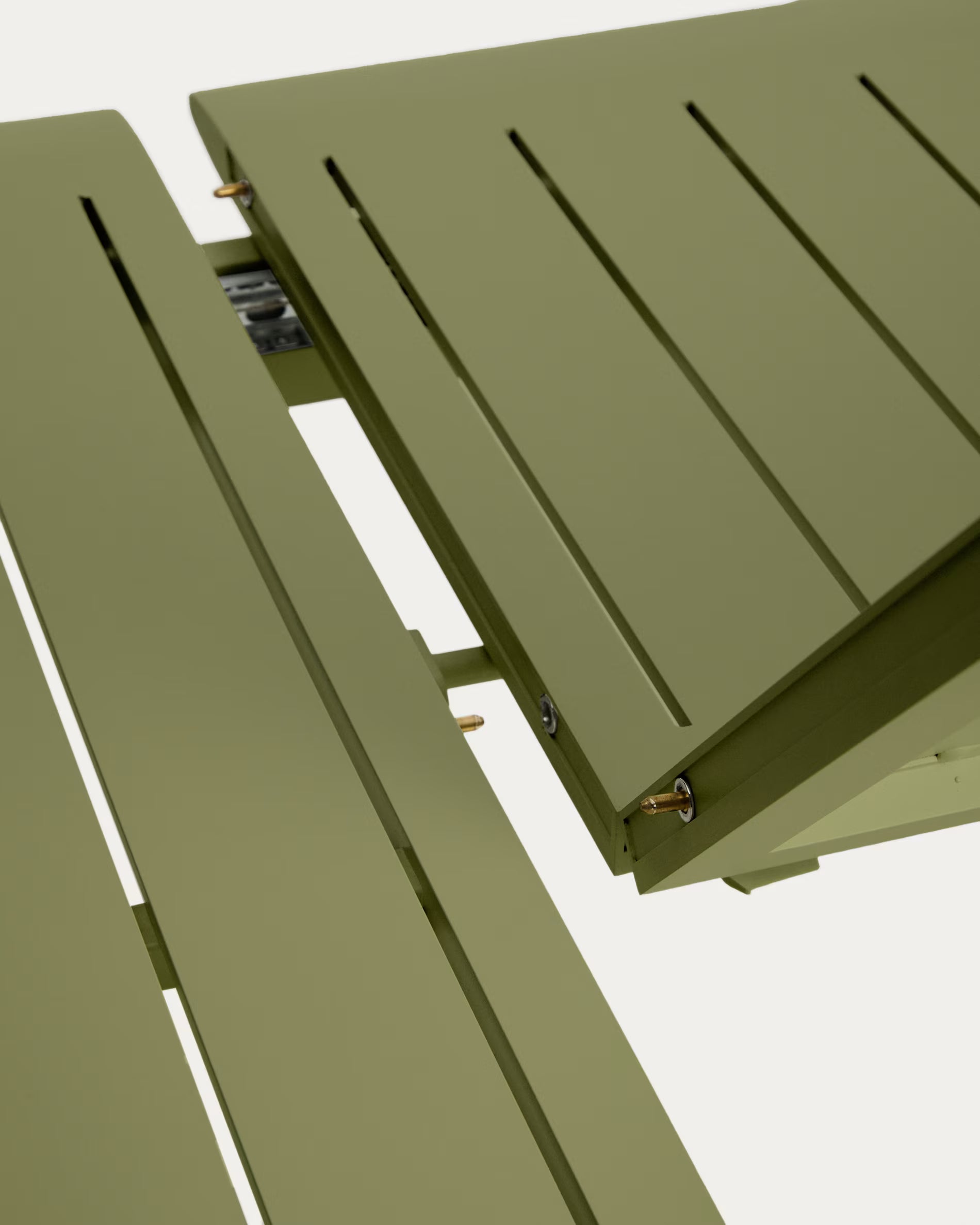 Zestaw ogrodowy BRELA zielony z aluminiową podstawą