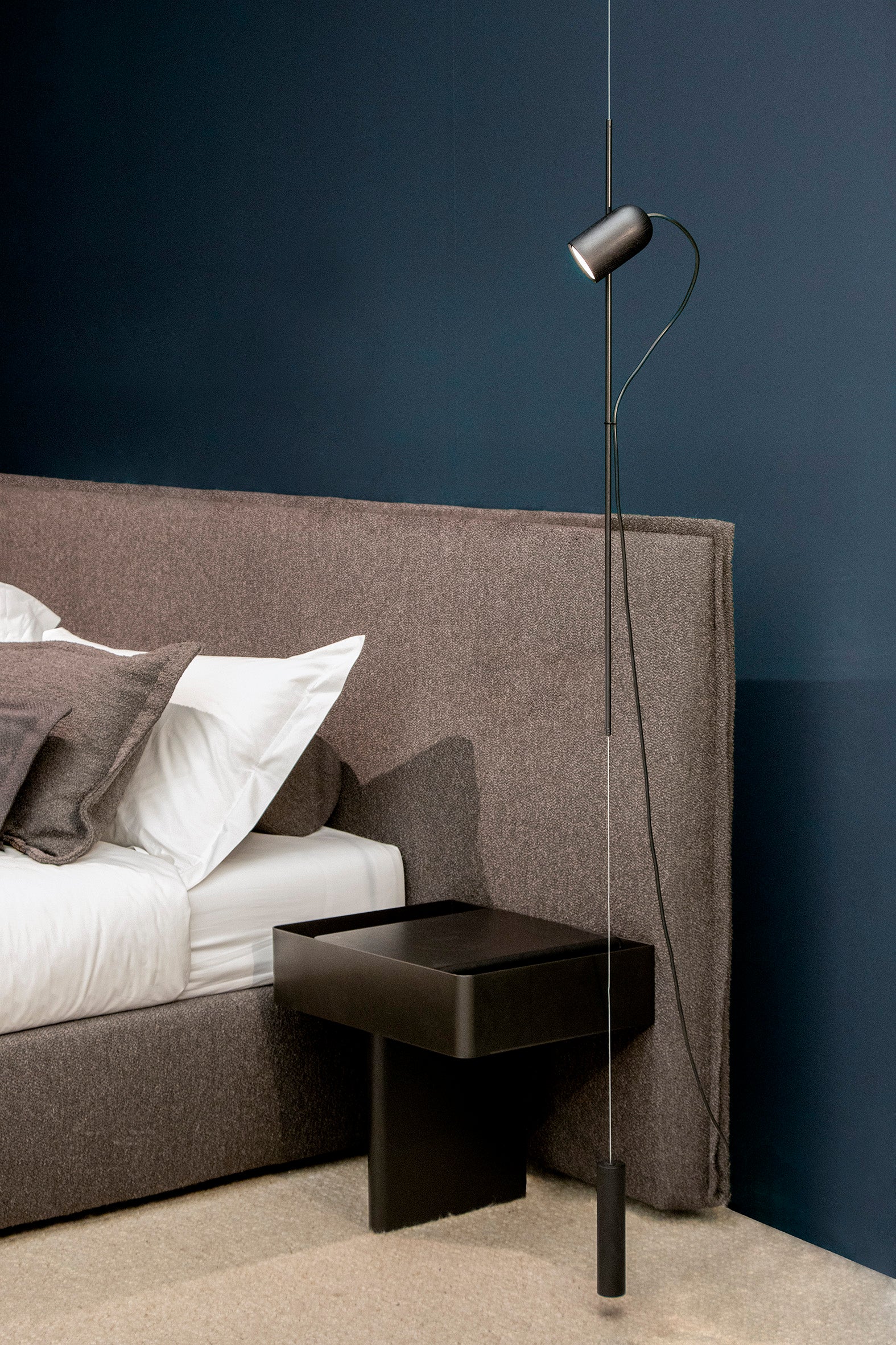 ONFA Pendant Lamp Black Ash Wood with Graphite Finish