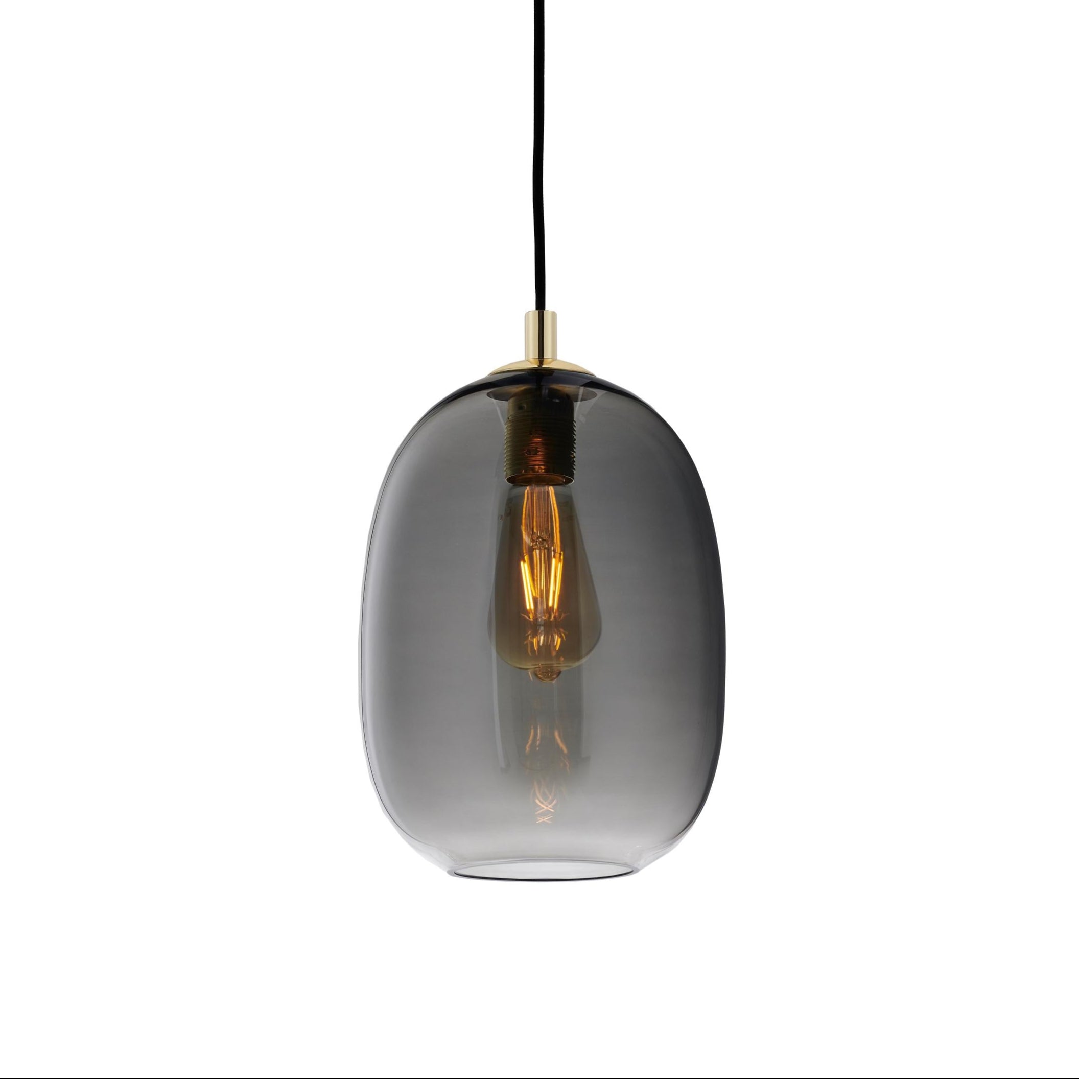 Pendelleuchte ONYX 1 graphitfarben