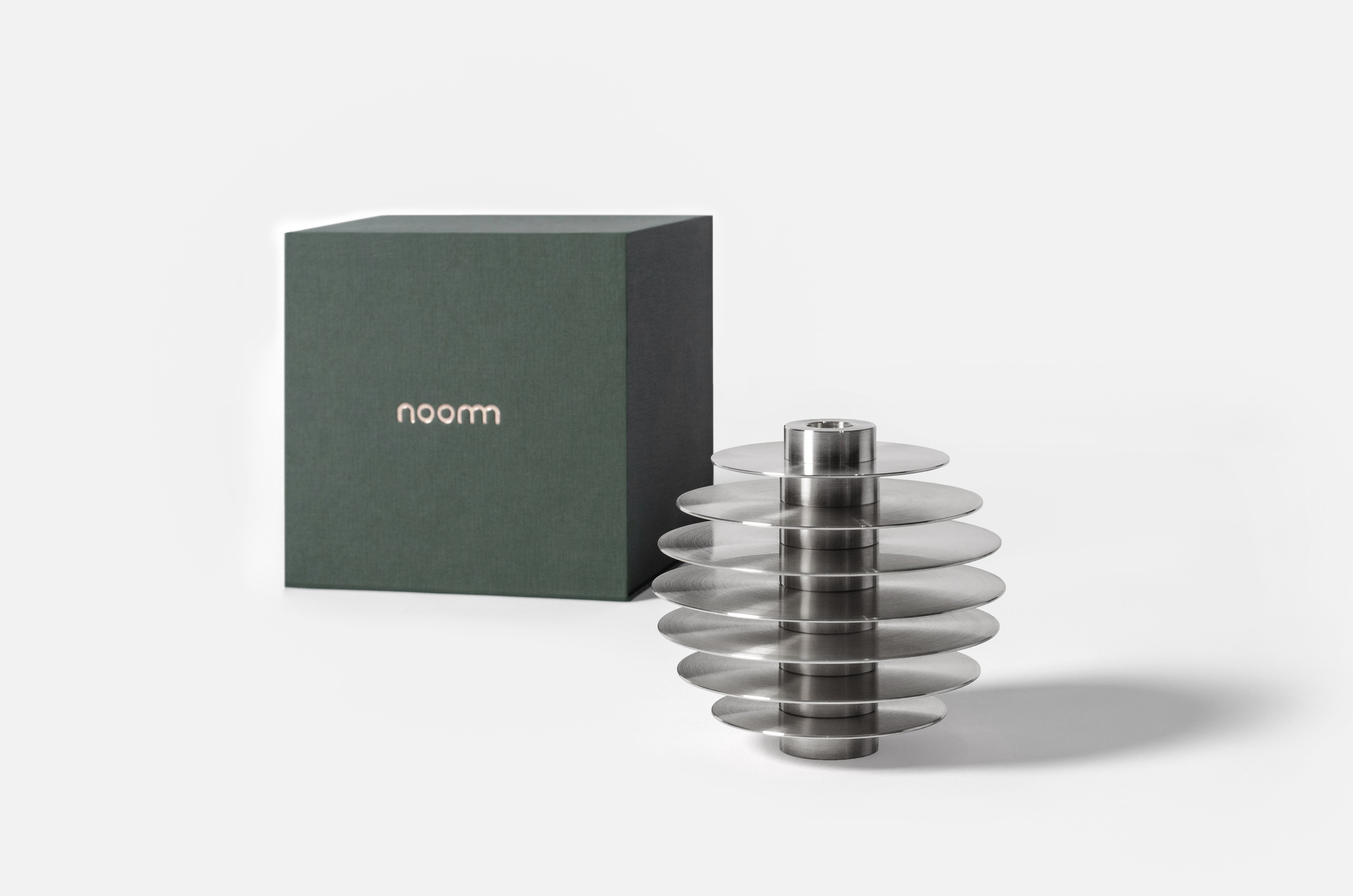 ORB Steel Candle Holder Set