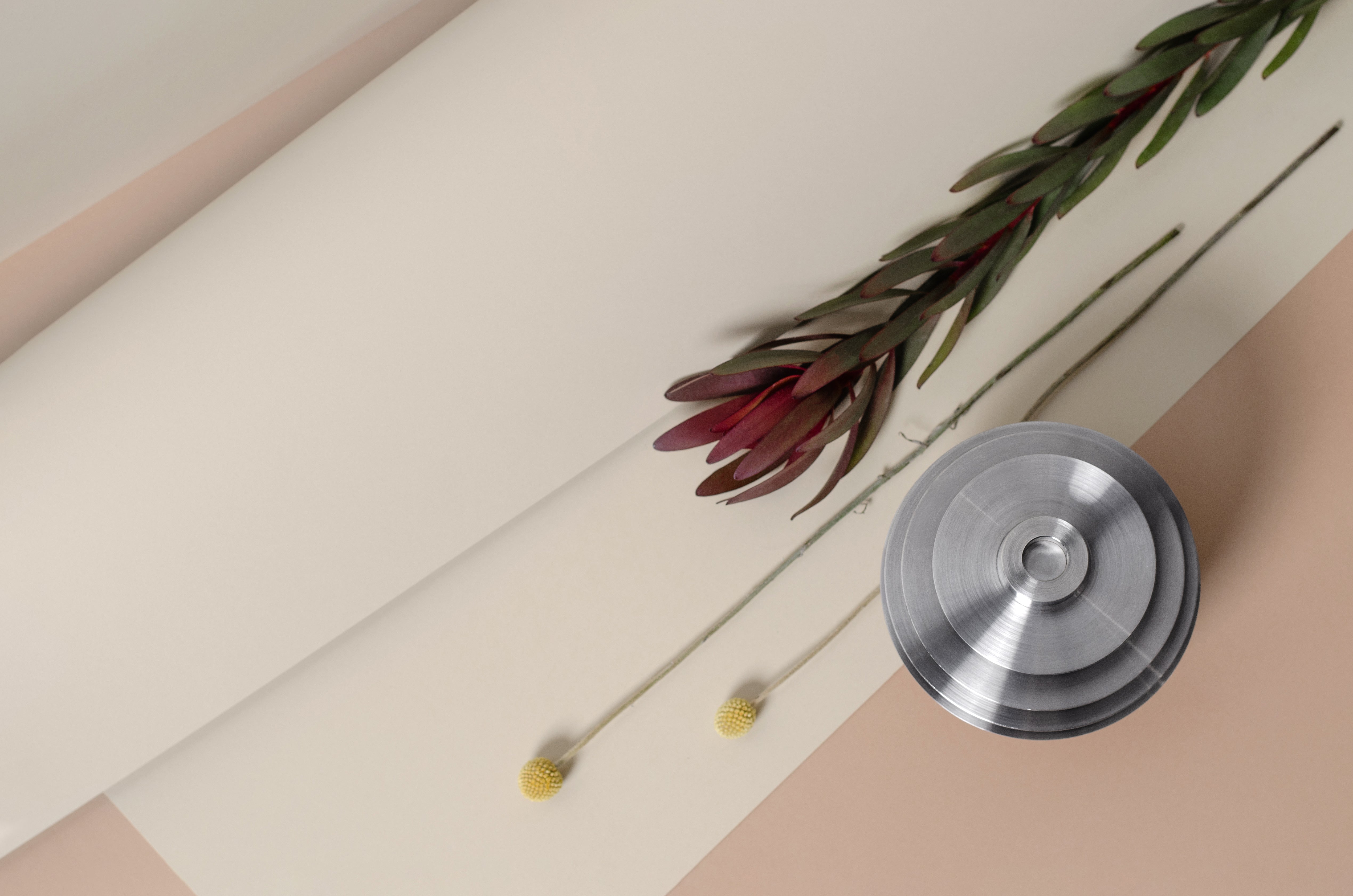 ORB Steel Candle Holder Set