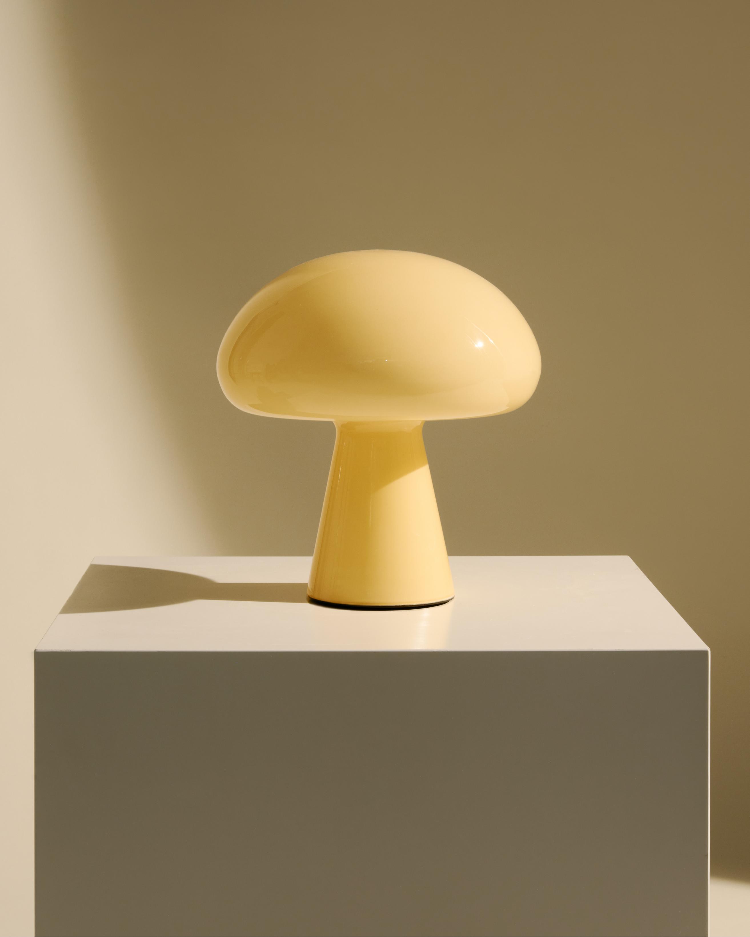 Lampa przenośna OBELLO maślany żółty