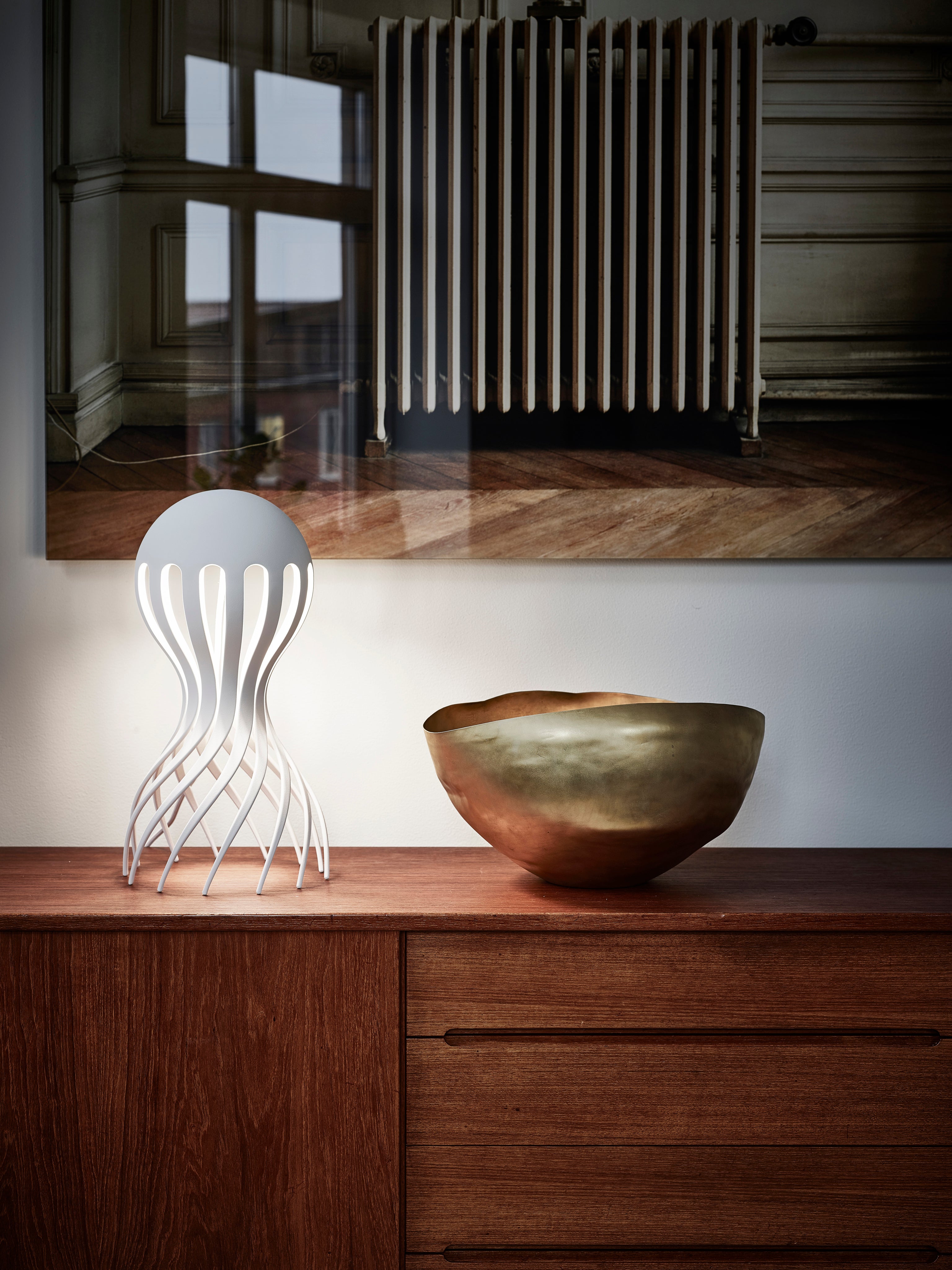 Tischlampe CIRRATA weiß