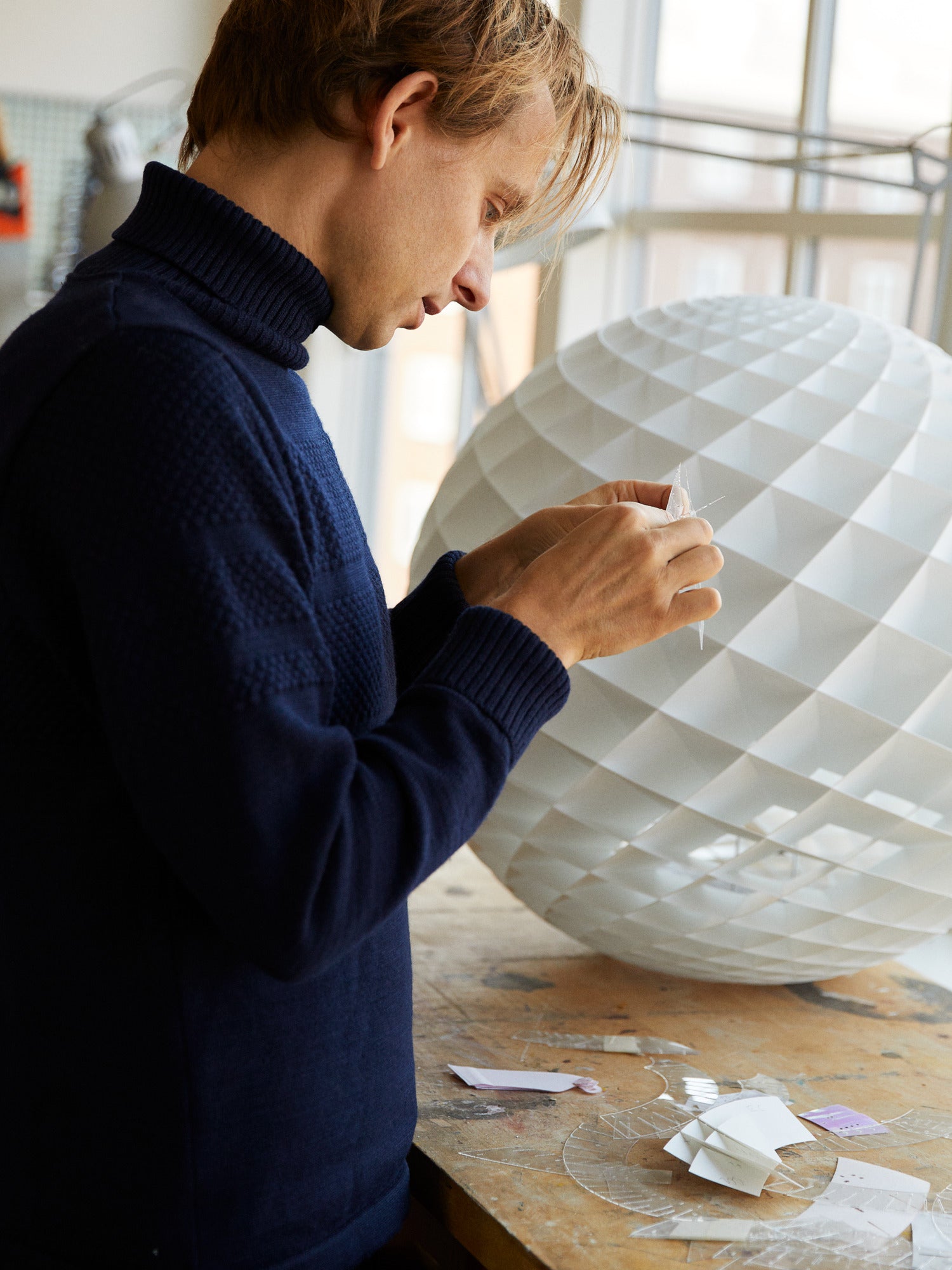 Lampa wisząca PATERA biały