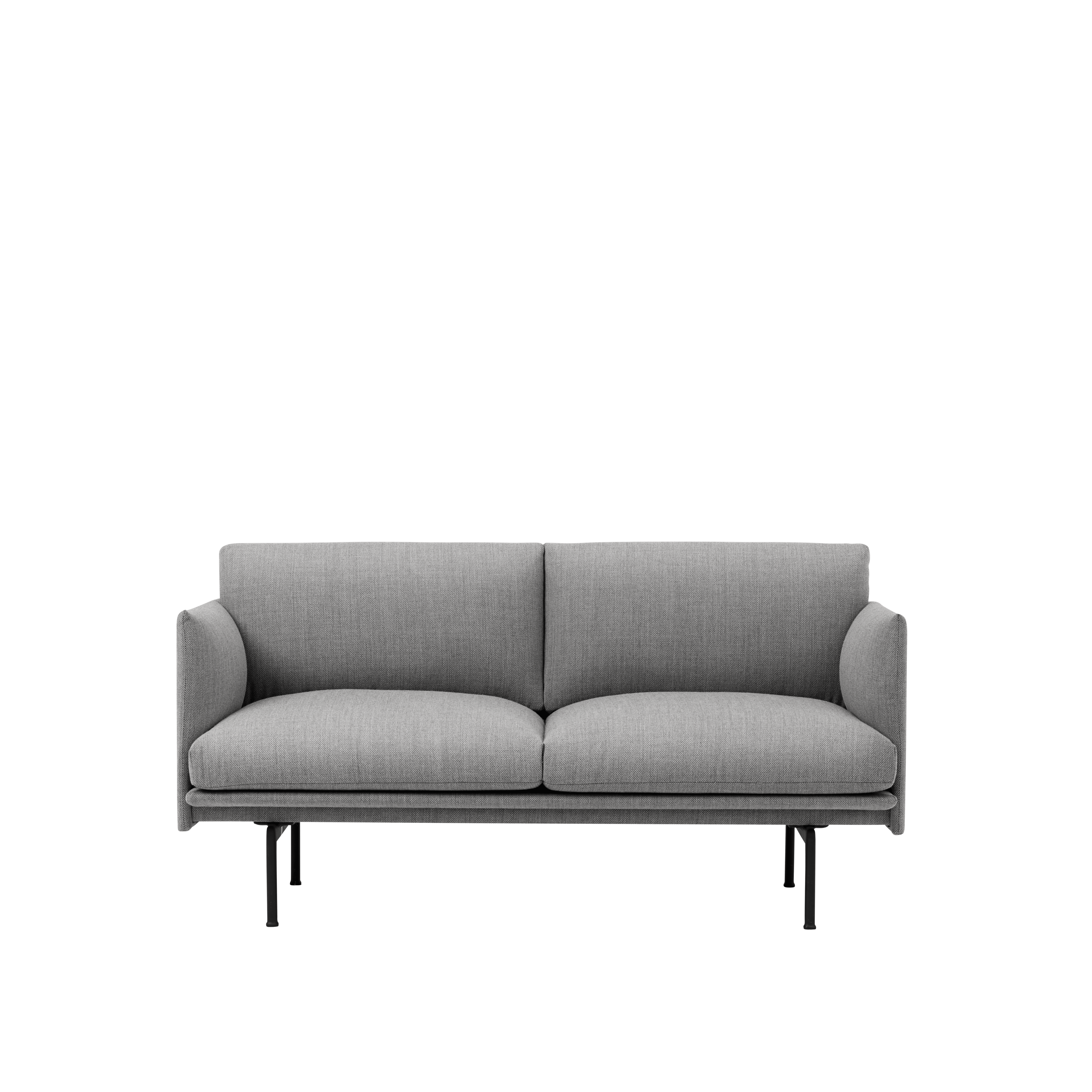 Sofa 2-osobowa OUTLINE STUDIO tapicerowana