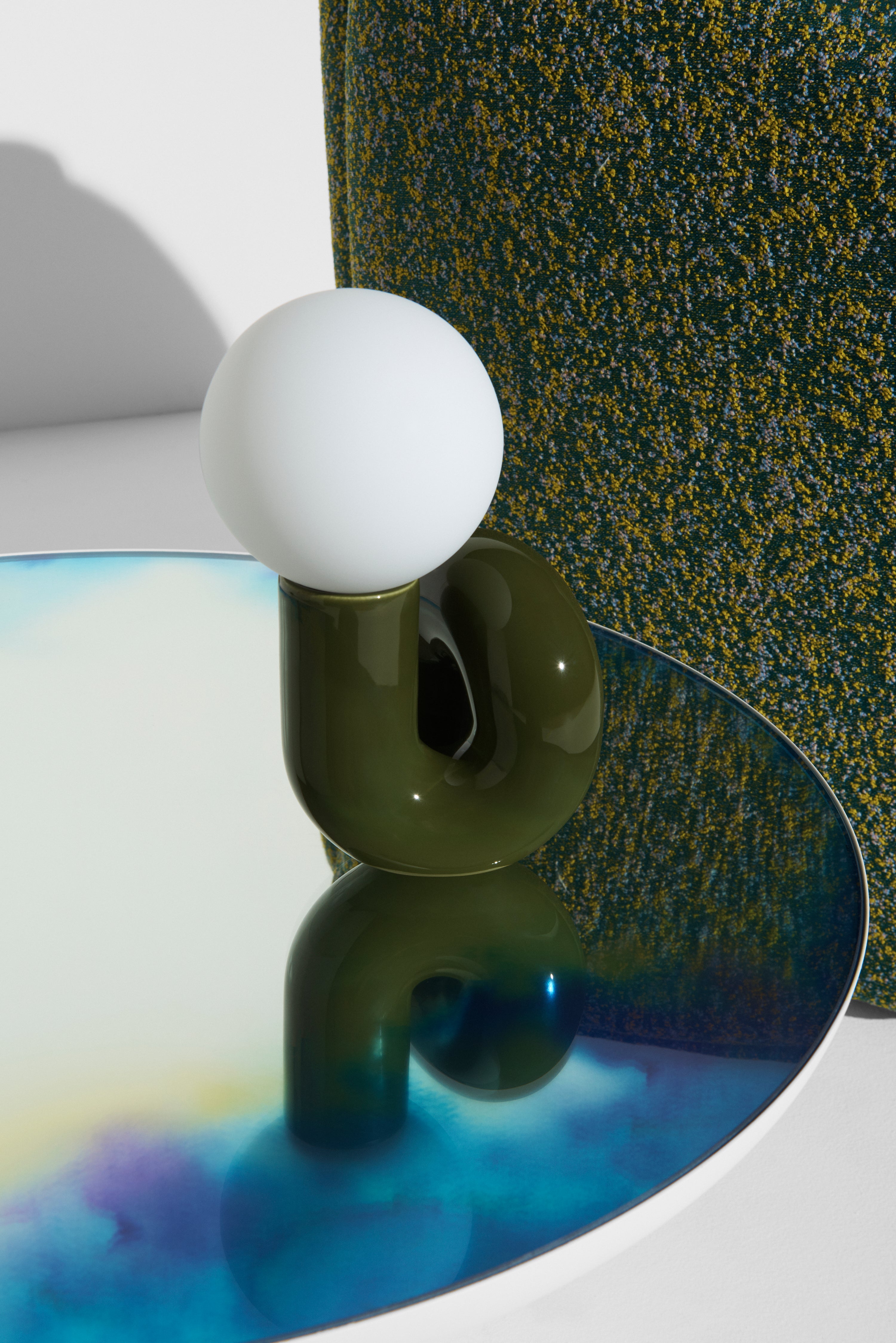 Lampa stołowa NEOTENIC zielony – Petite Friture
