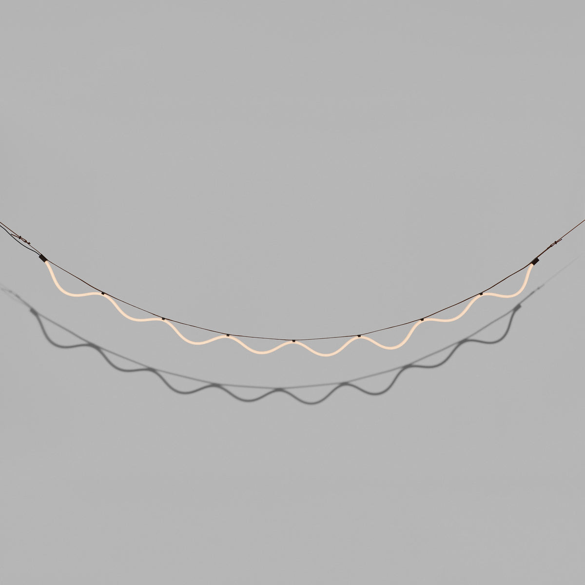 Lampa wisząca SPLINE brązowy z pomarańczowym