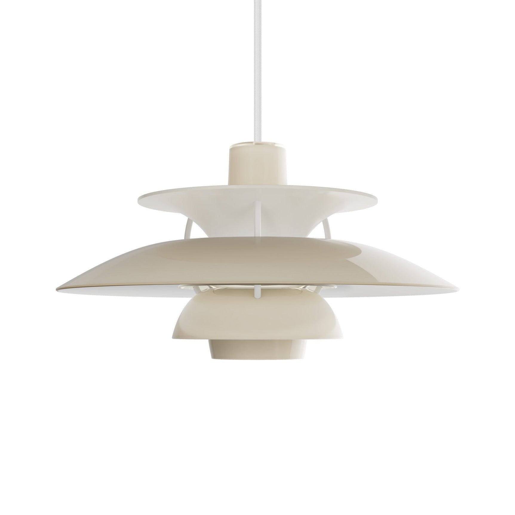 Lampa wisząca PH 5 OPAL beżowy – Louis Poulsen