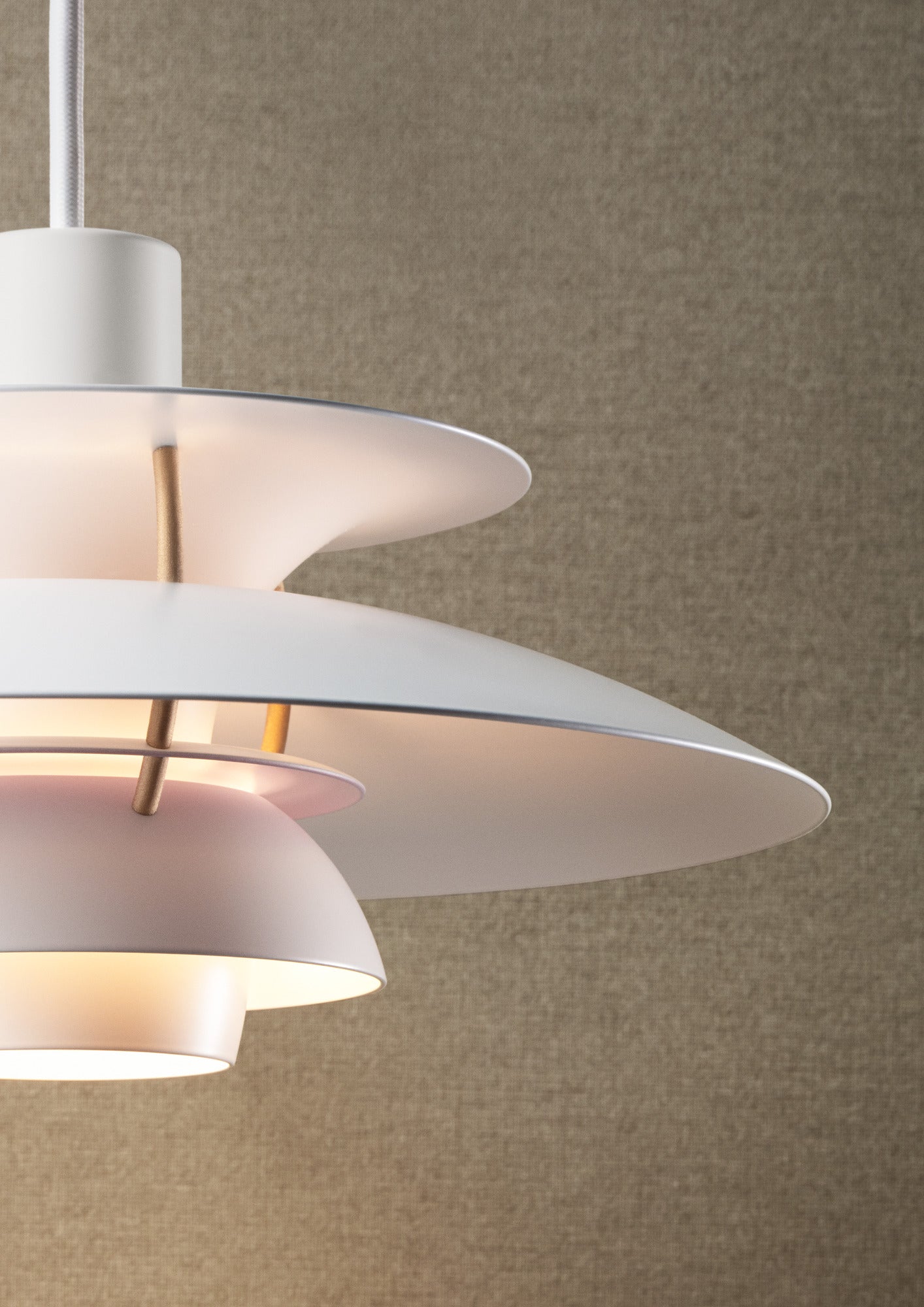 Lampa wisząca PH 5 nowoczesny biały