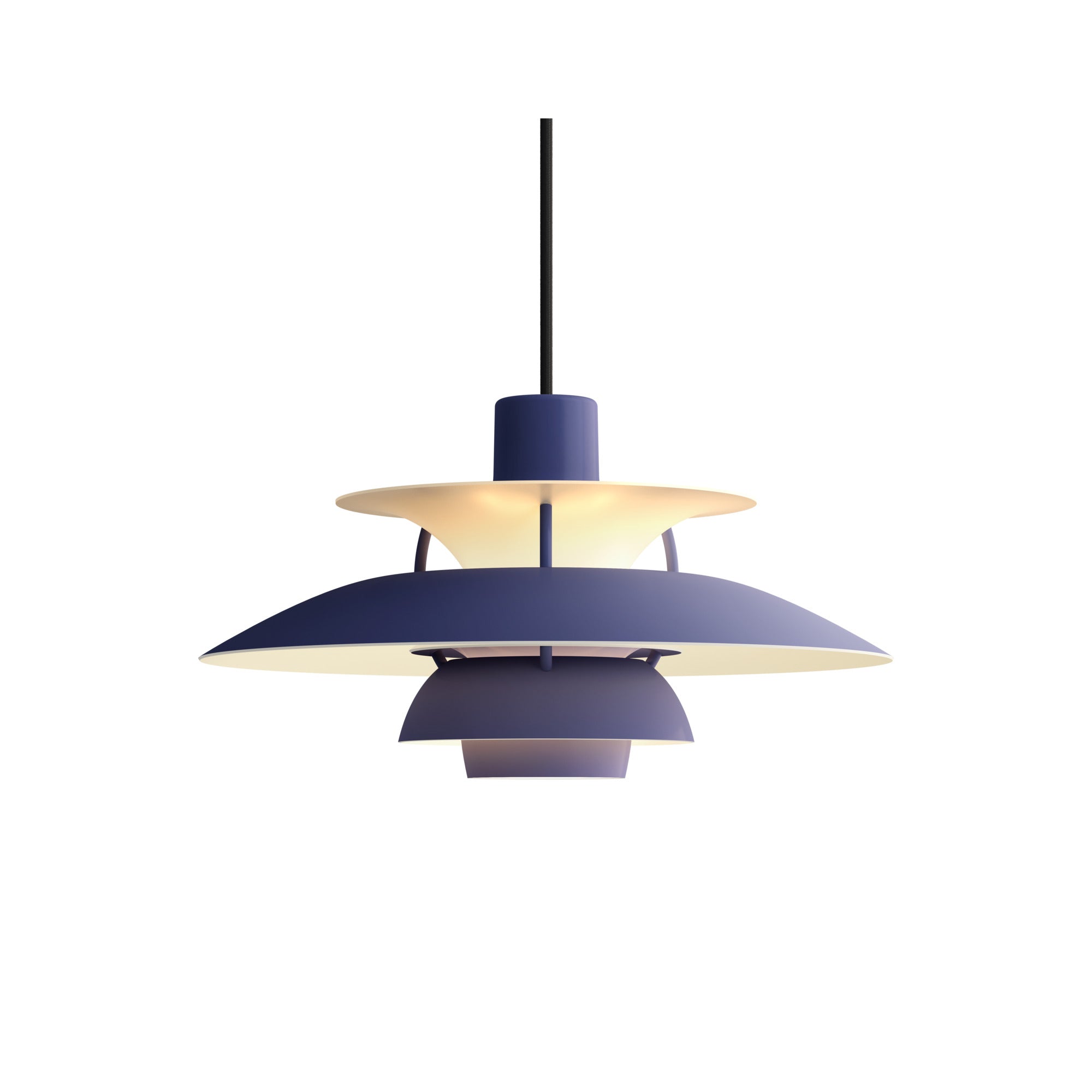 Lampa wisząca PH 5 monochromatyczny indygo