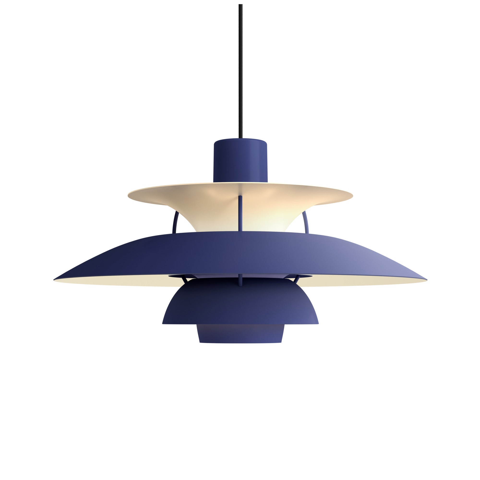 Lampa wisząca PH 5 monochromatyczny indygo
