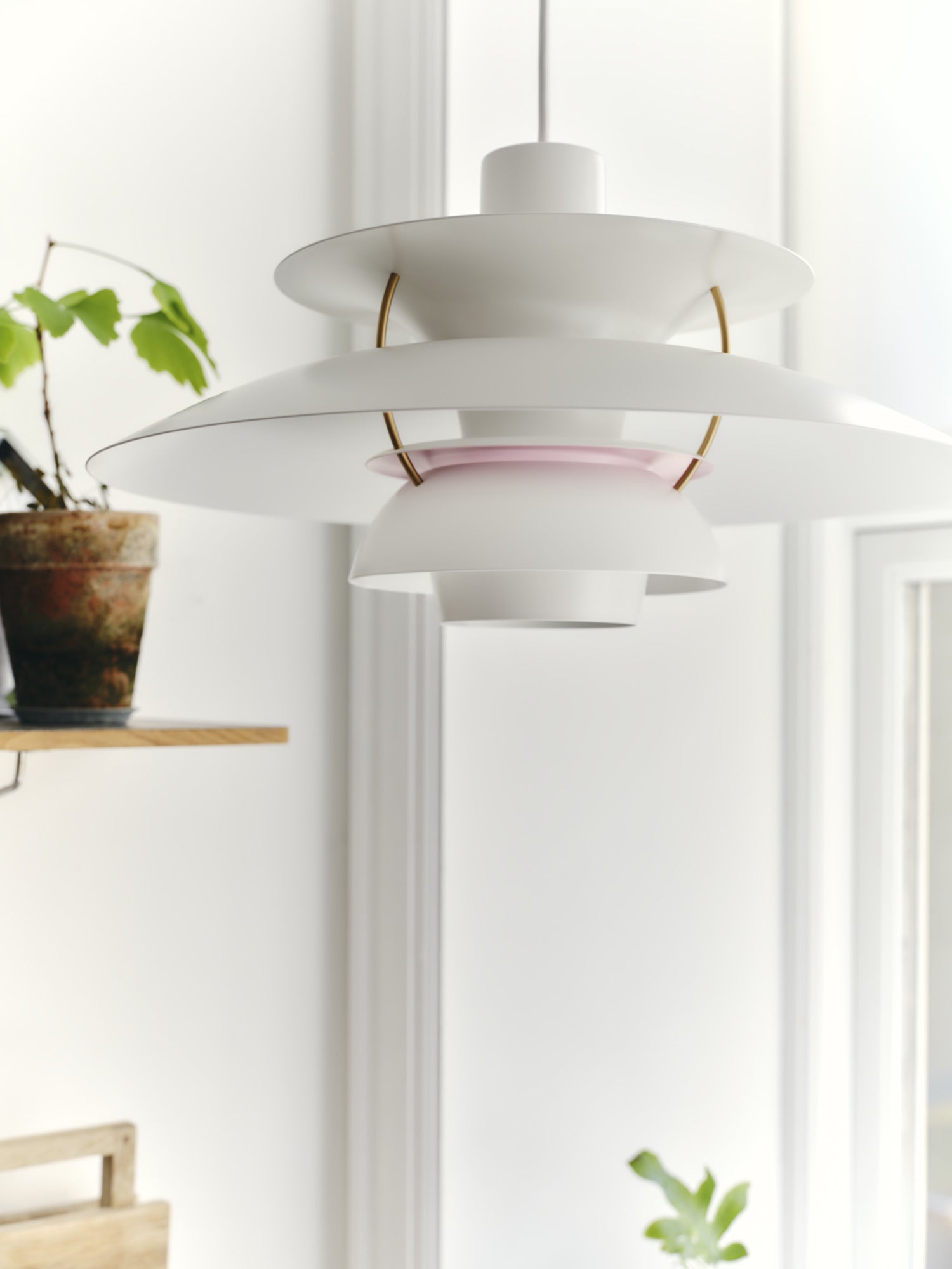 Lampa wisząca PH 5 nowoczesny biały