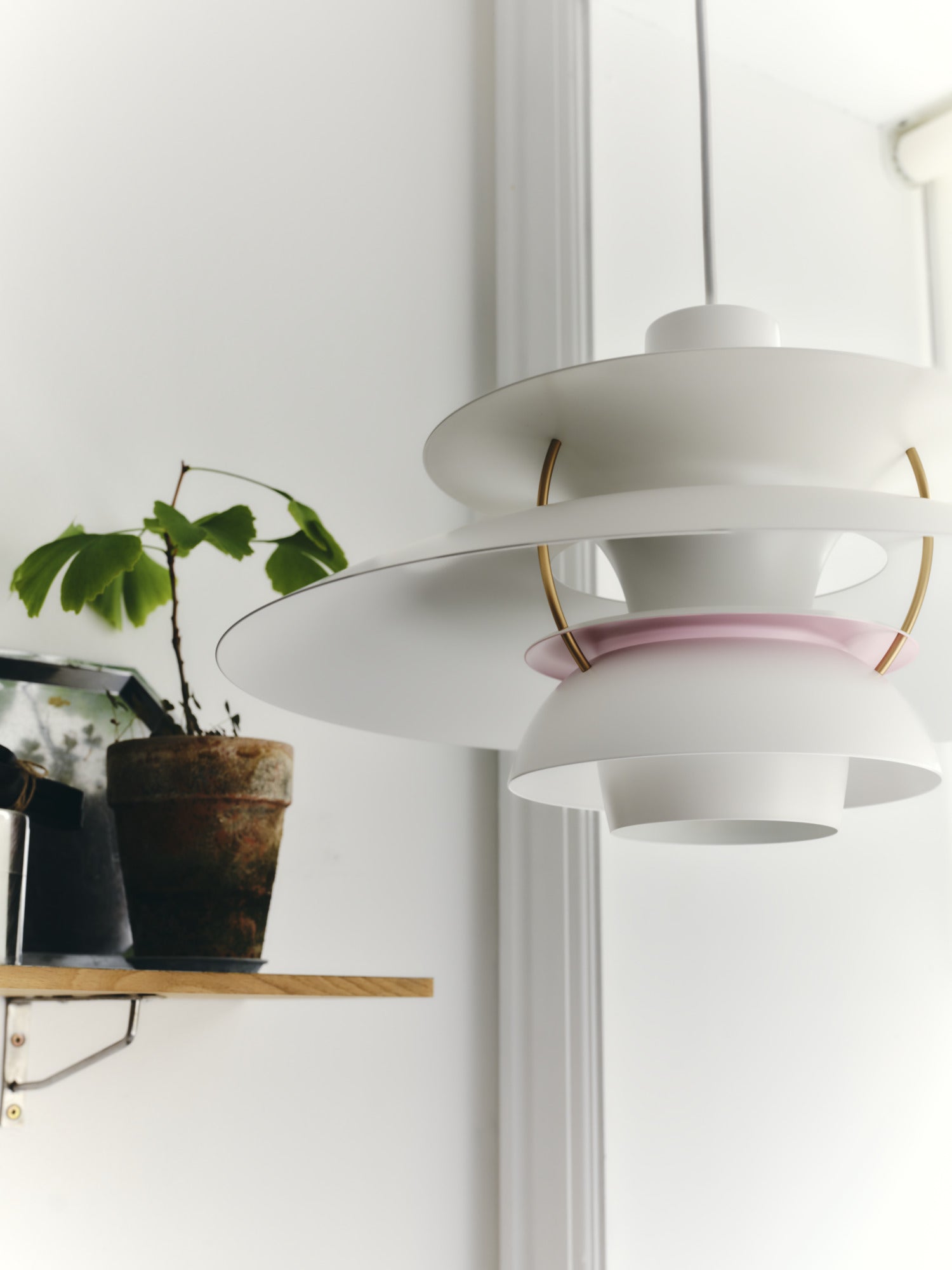Lampa wisząca PH 5 nowoczesny biały