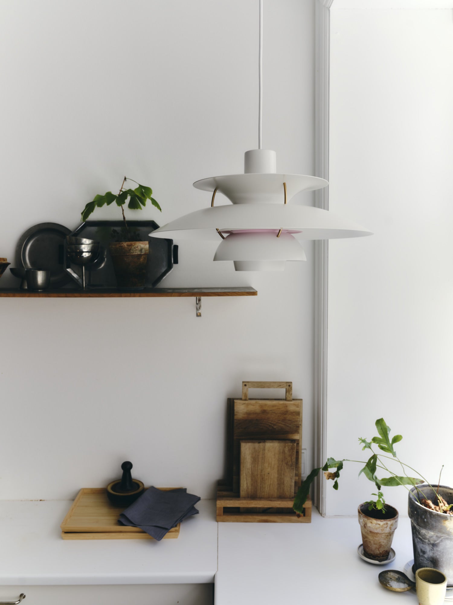 Lampa wisząca PH 5 nowoczesny biały