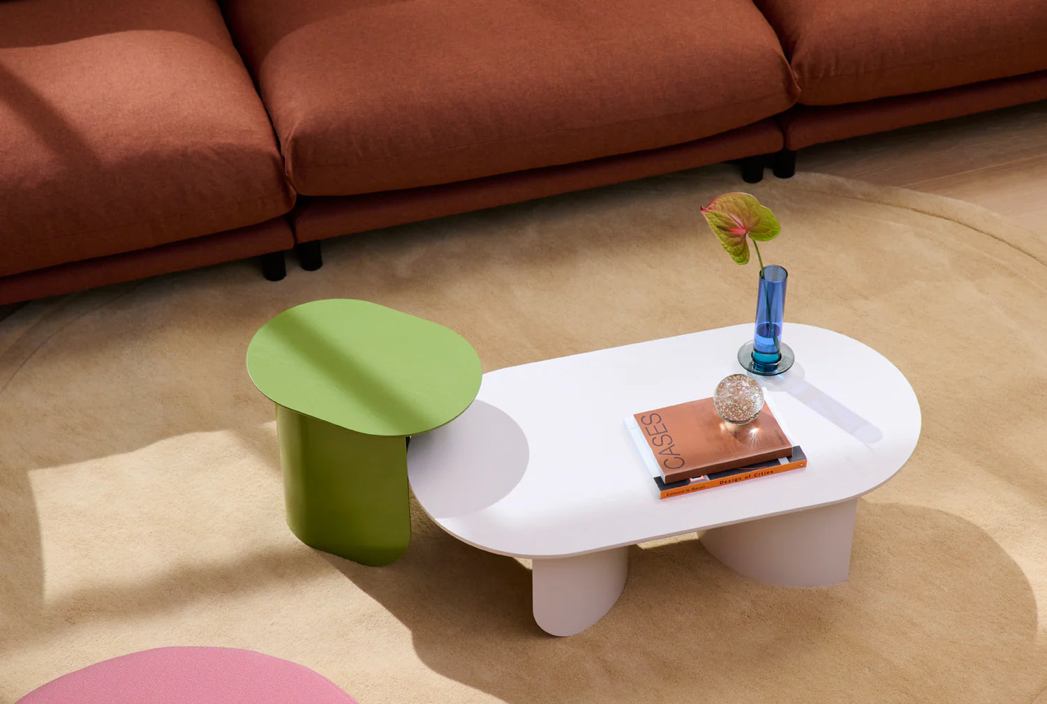 PLATEAU Coral Side Table