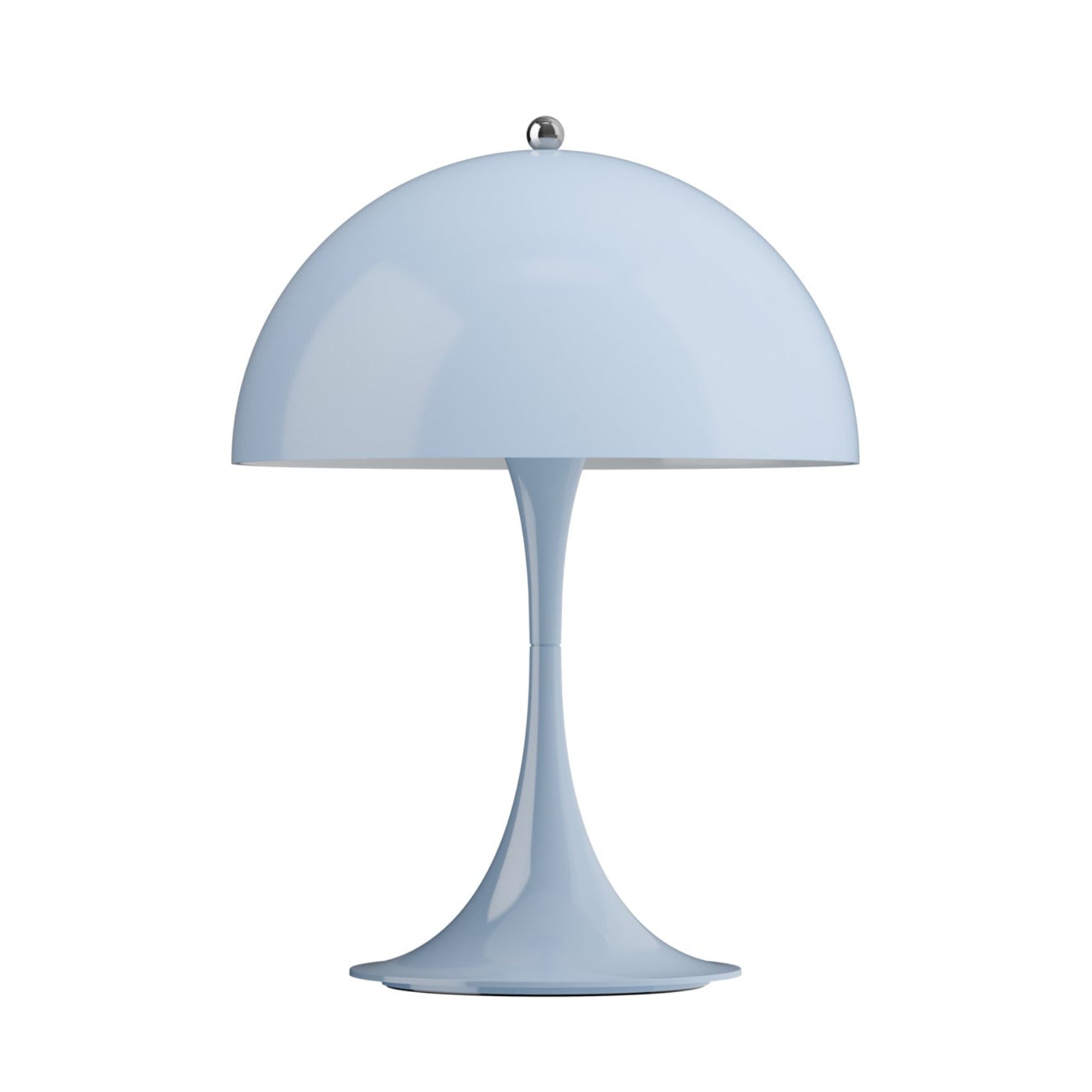 Tragbare Lampe PANTHELLA 250 himmelblau opal
