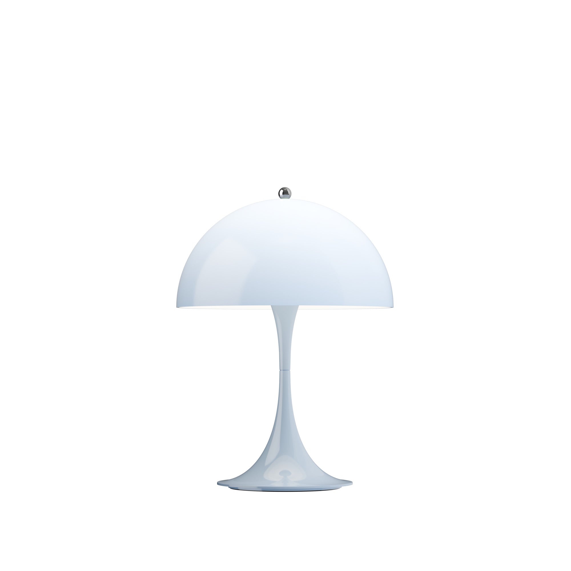 Tragbare Lampe PANTHELLA 250 himmelblau opal