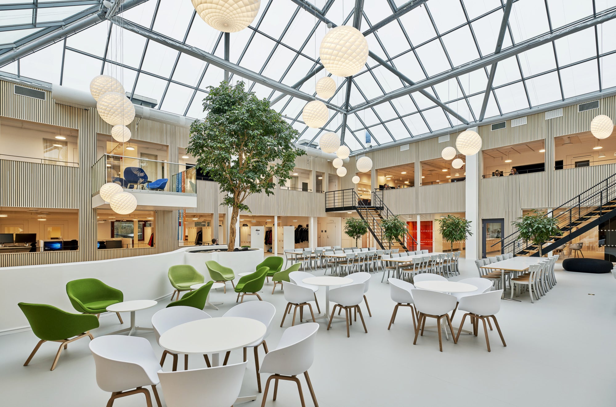 Lampa wisząca PATERA biały