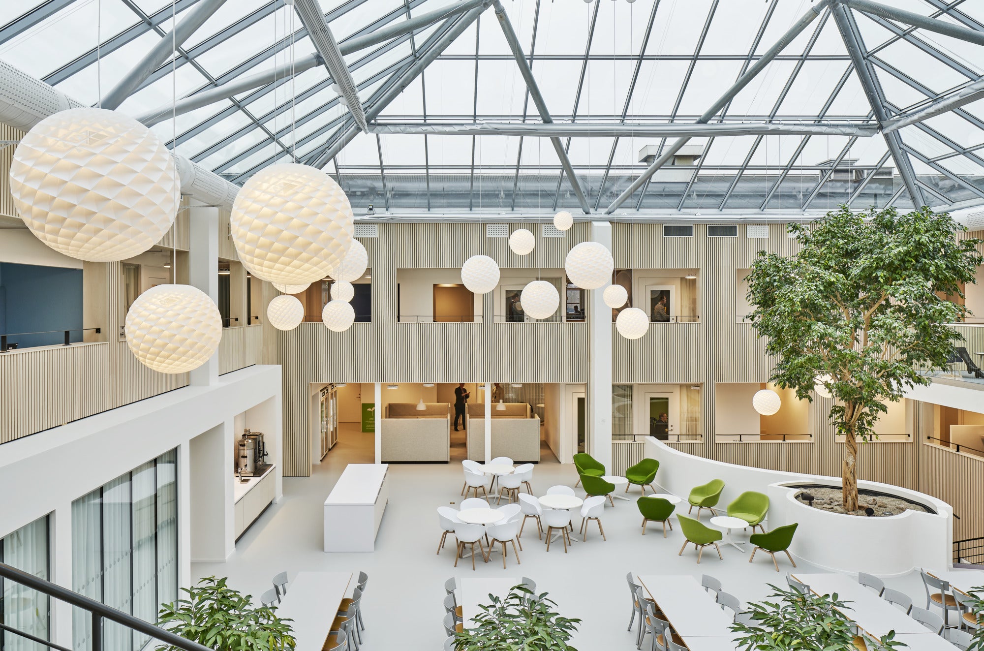 Lampa wisząca PATERA biały