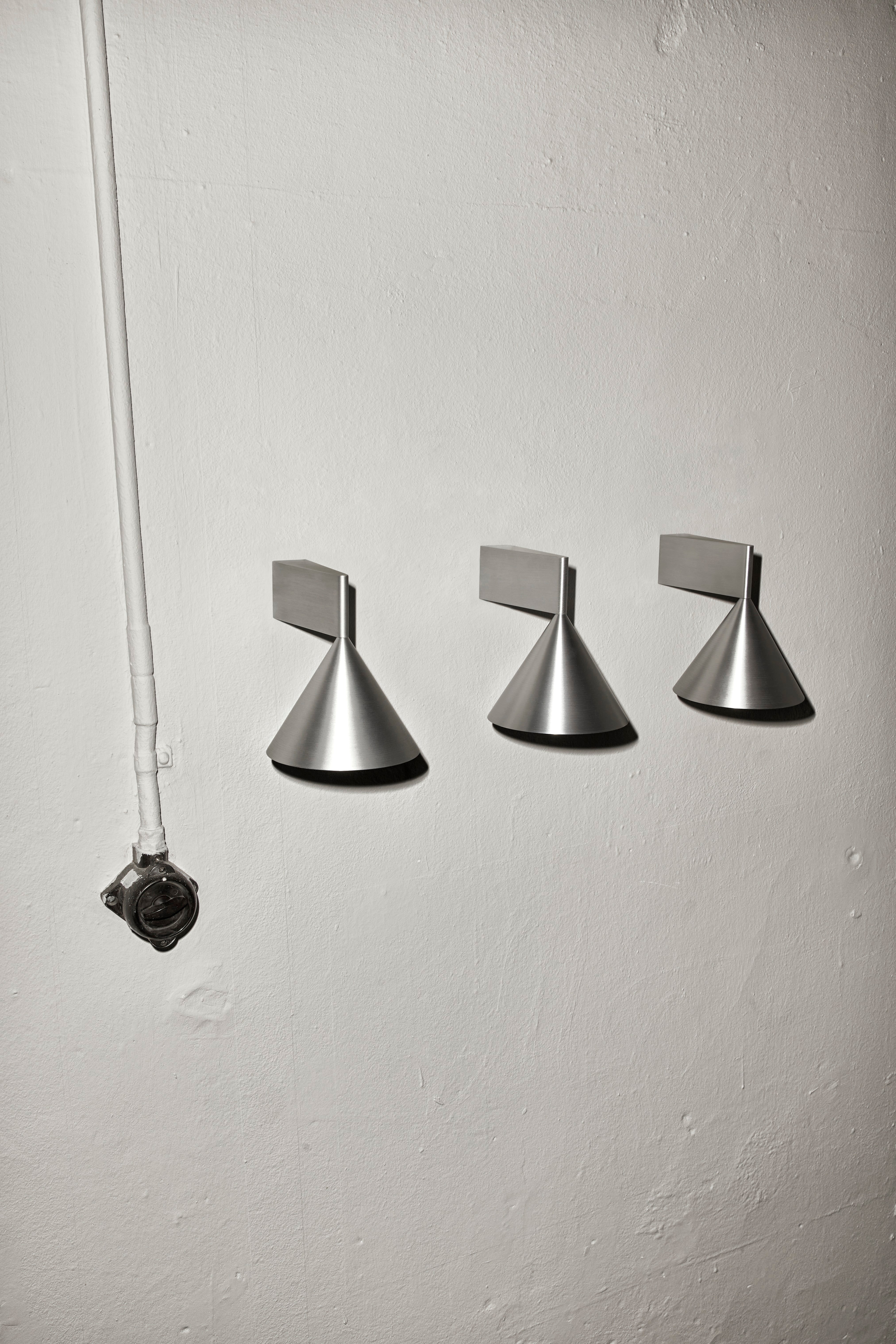 Apollo Silver Wall Lamp