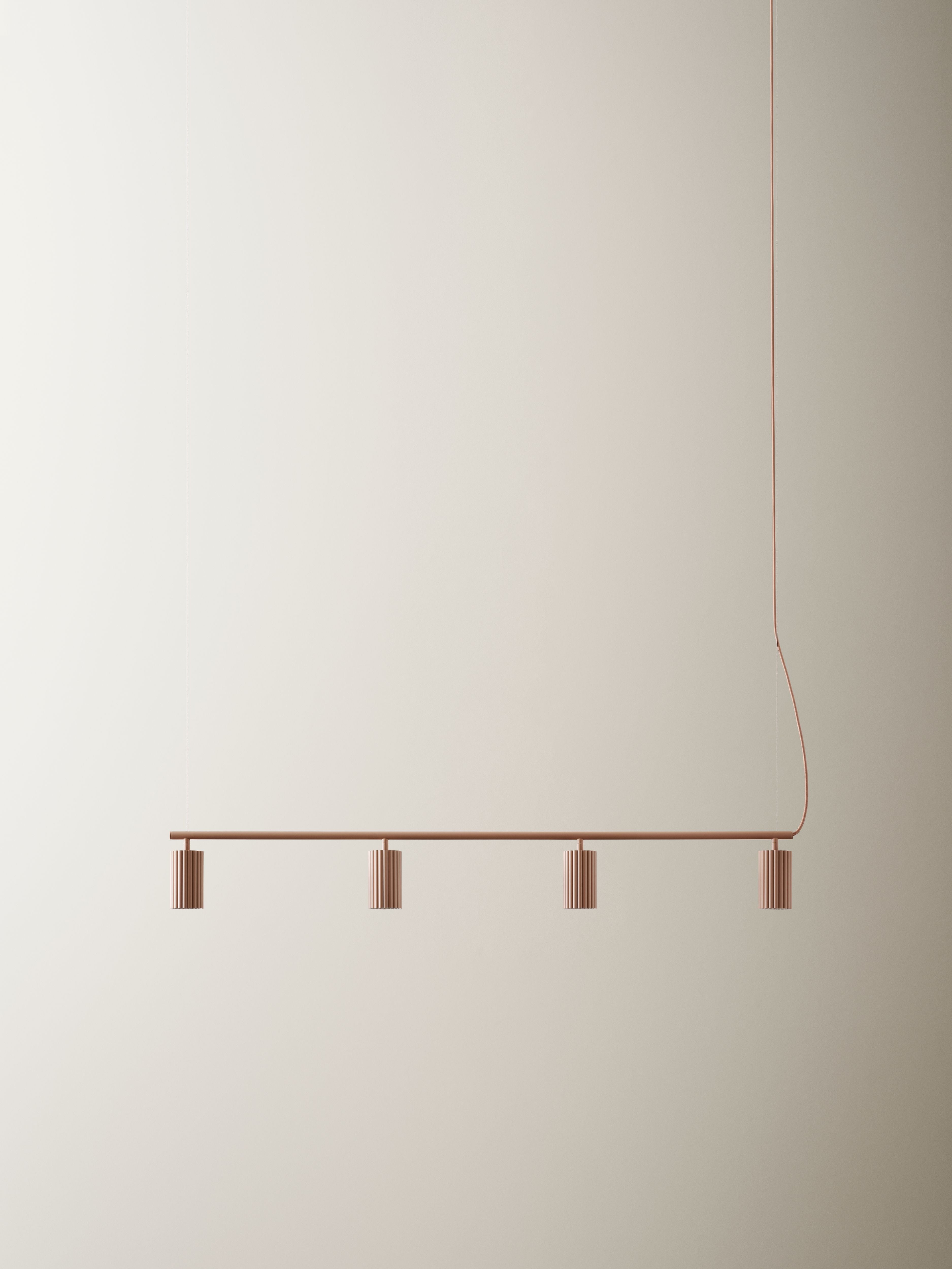 Pendelleuchte DONNA LINE rosa