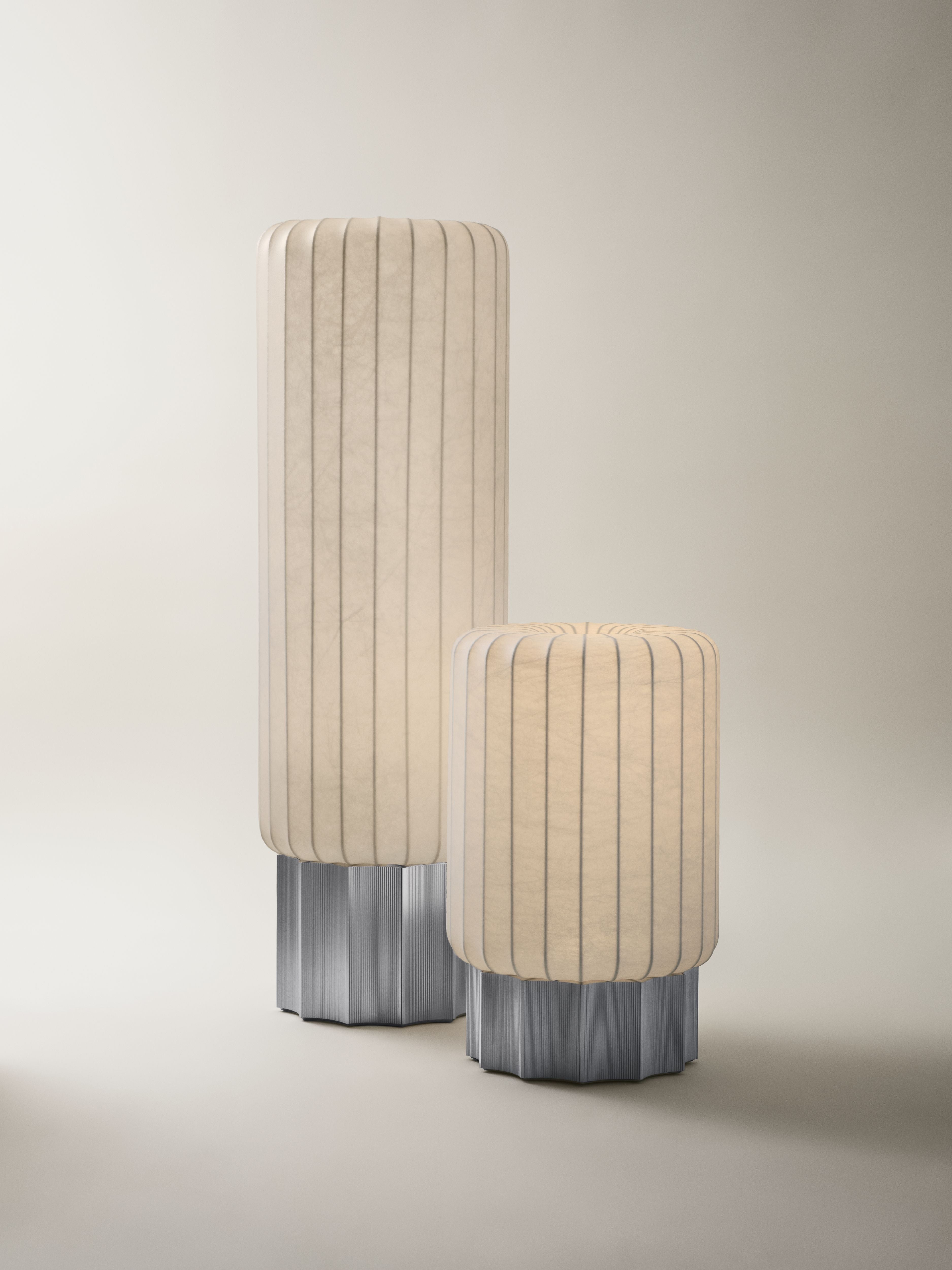 Lampa podłogowa METER aluminium