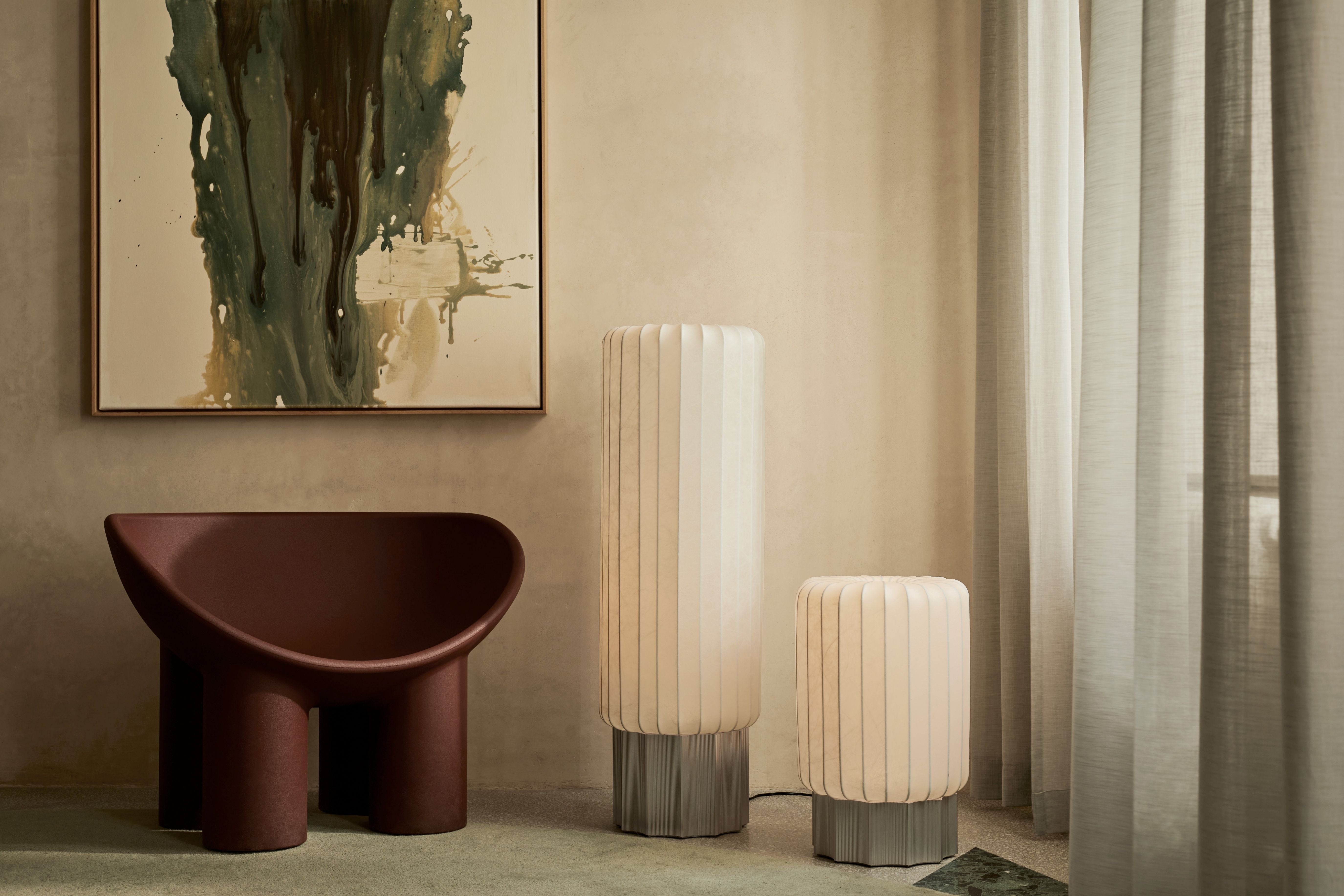 Lampa podłogowa METER aluminium