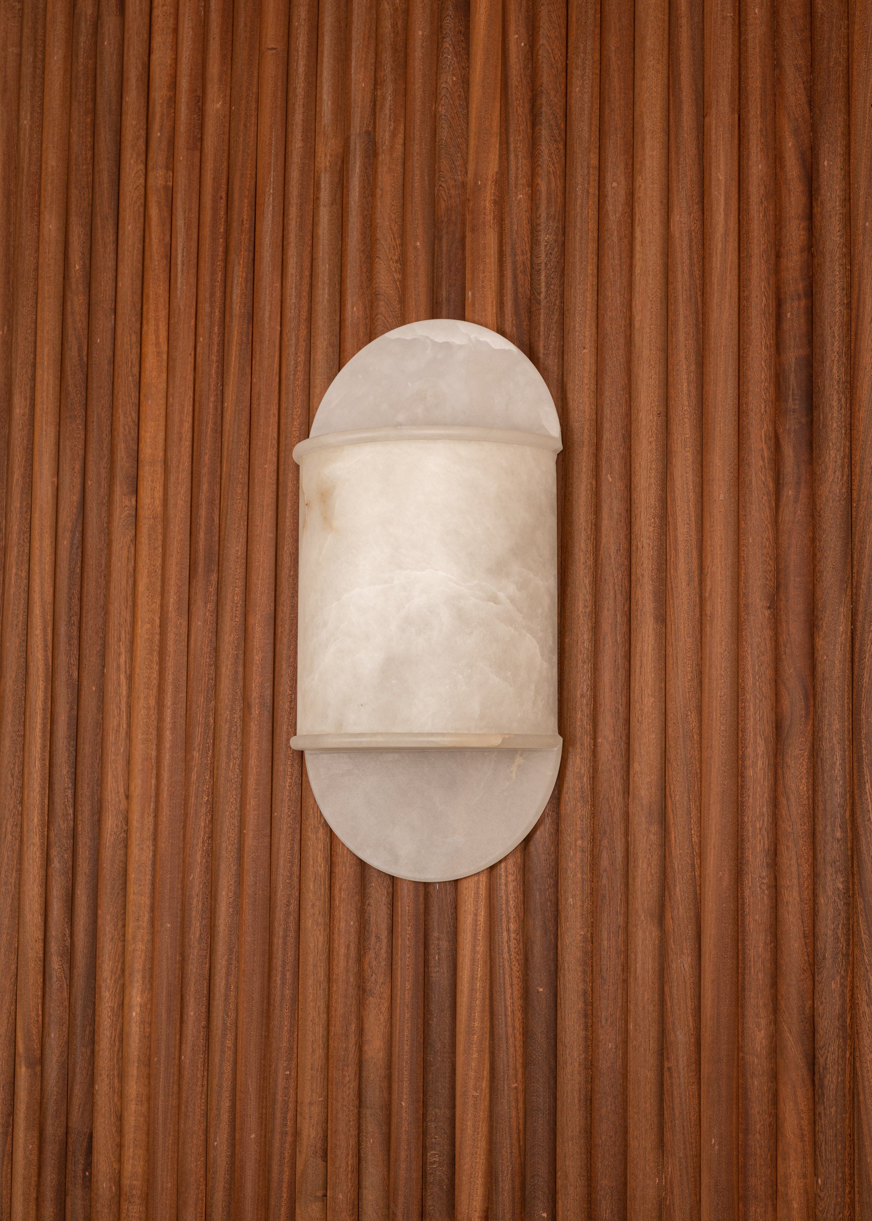 Wandleuchte PILOLO weißer Alabaster