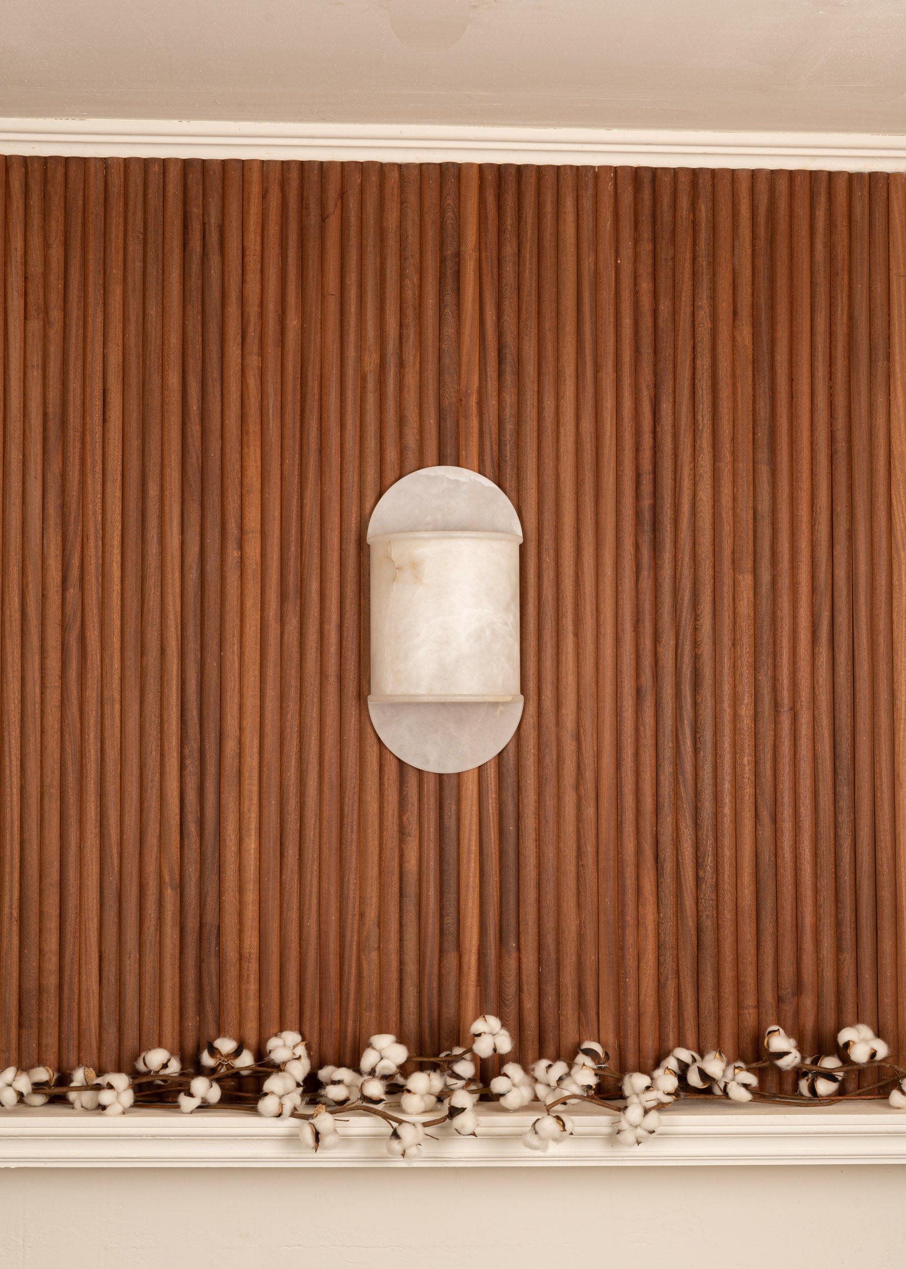 Wandleuchte PILOLO weißer Alabaster