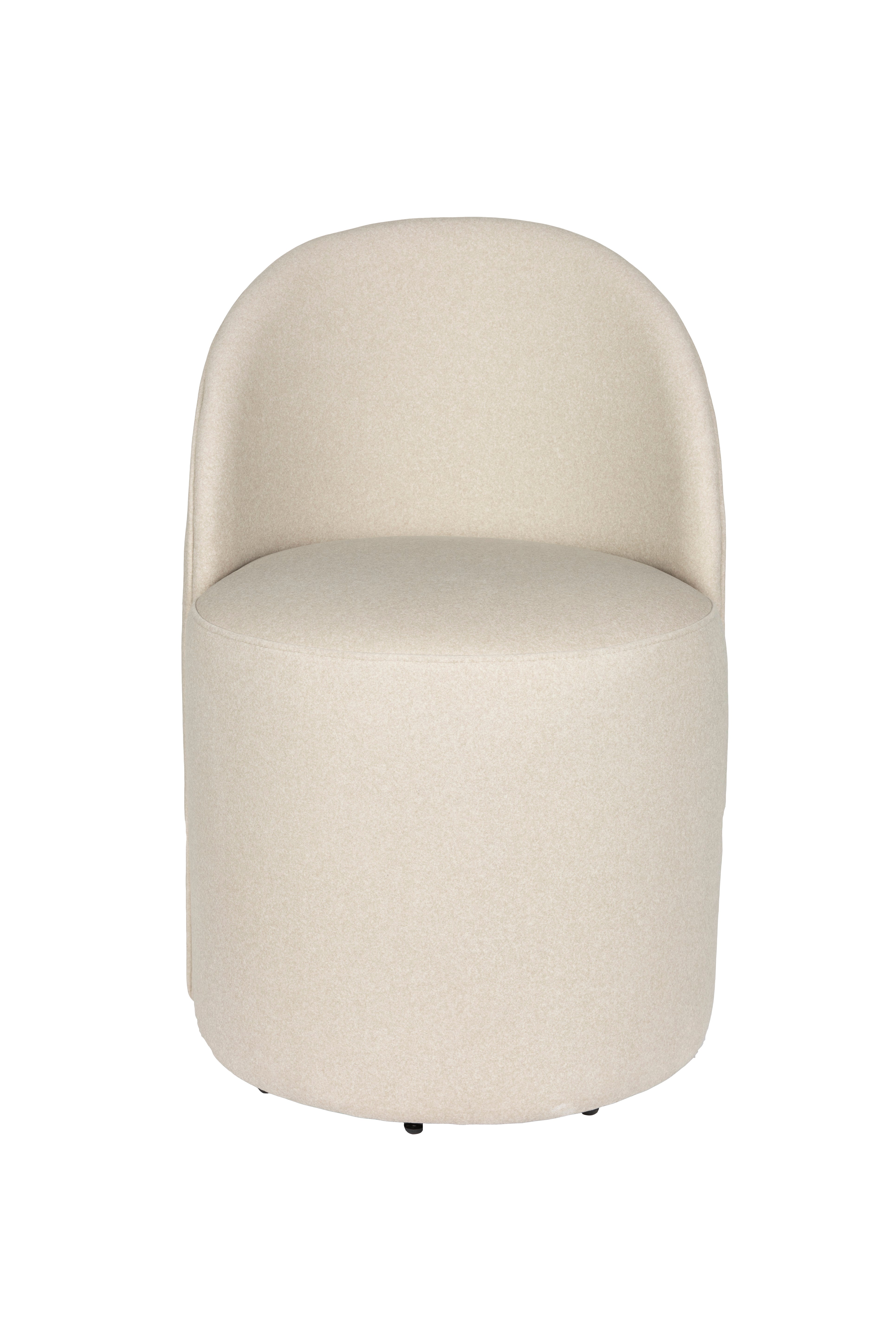 Fotel PLUSH beżowy do salonu – Zuiver