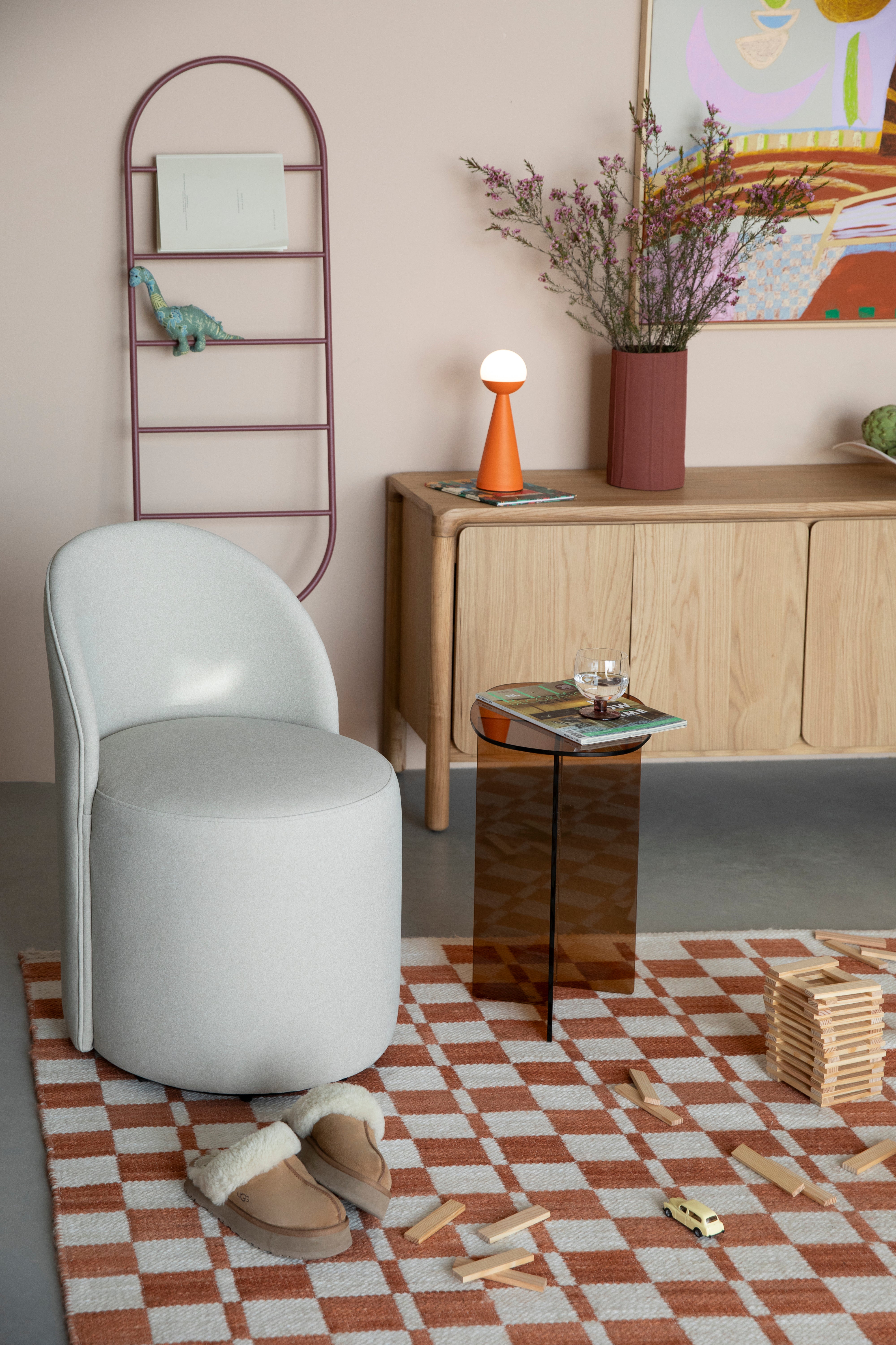 Fotel PLUSH beżowy do salonu