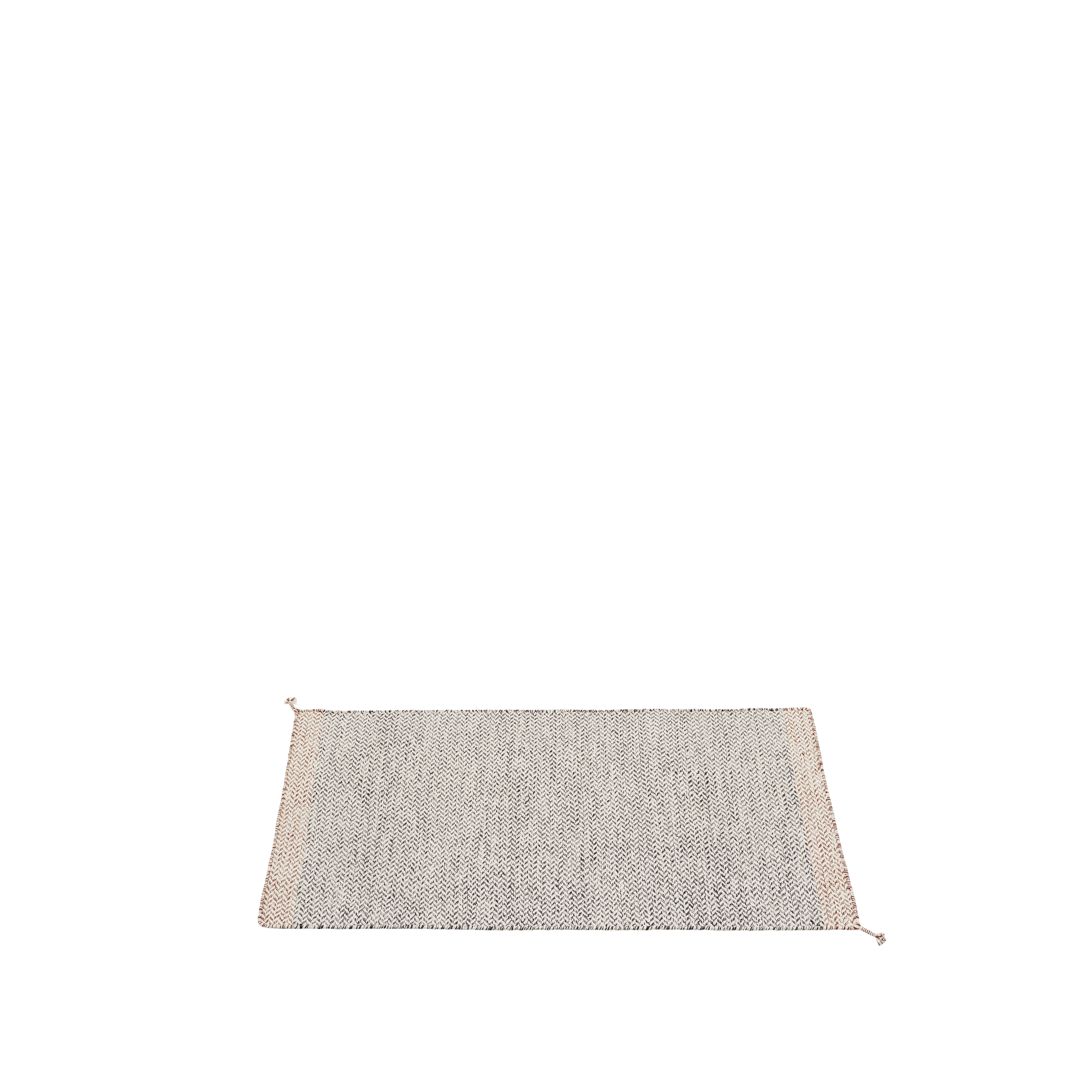 Outdoor rug PLY black and white