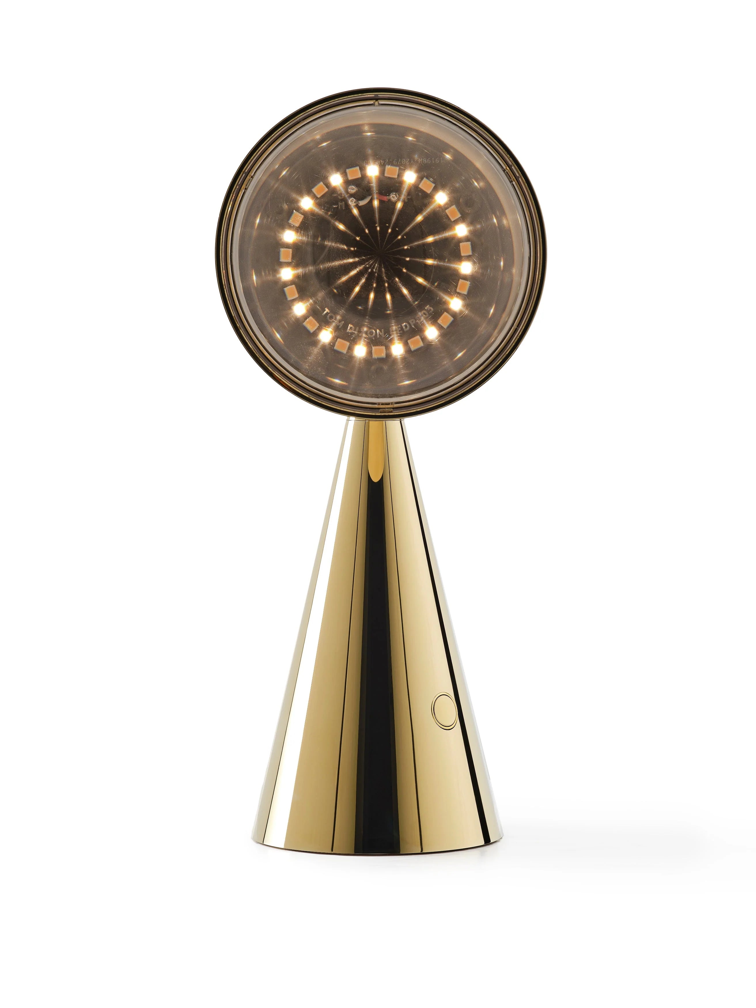 Tragbare Tischlampe POSE gold