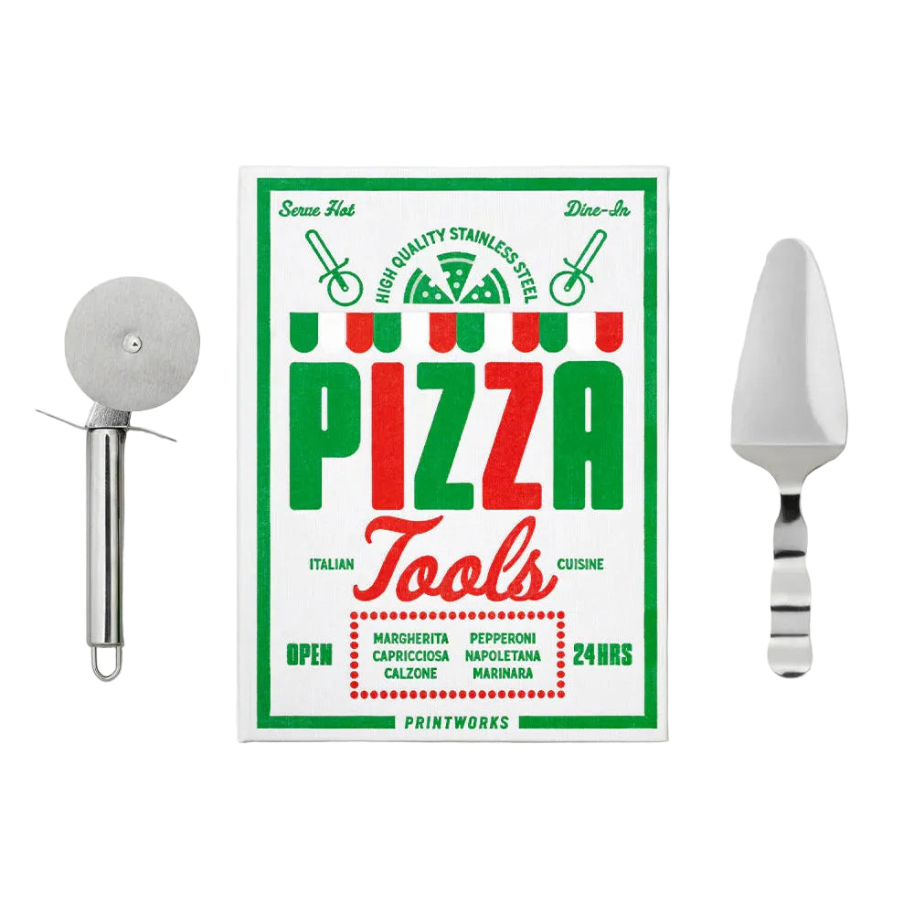 Zestaw do pizzy PIZZA TOOLS biały