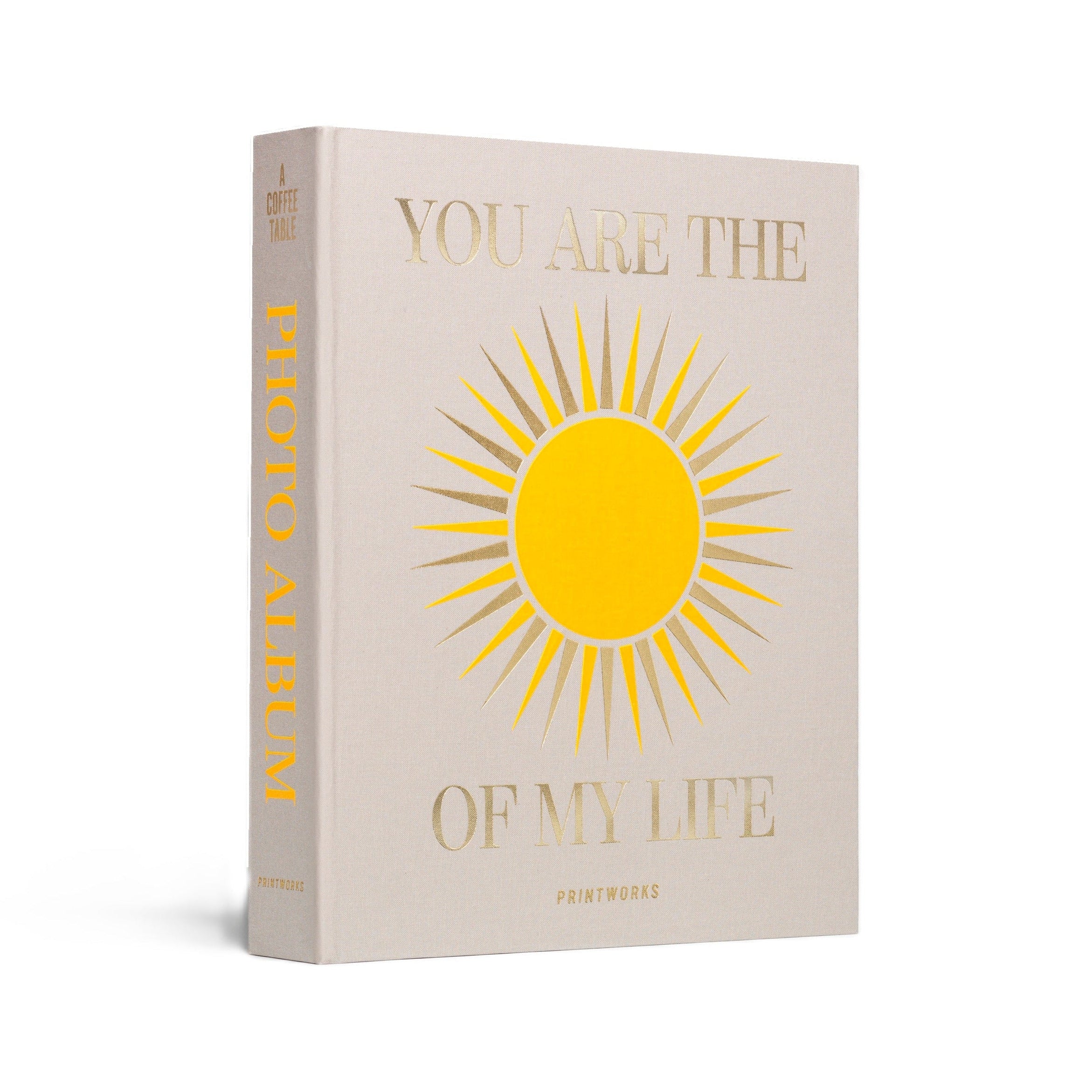 Photo Album YOU ARE THE SUNSHINE beige with yellow