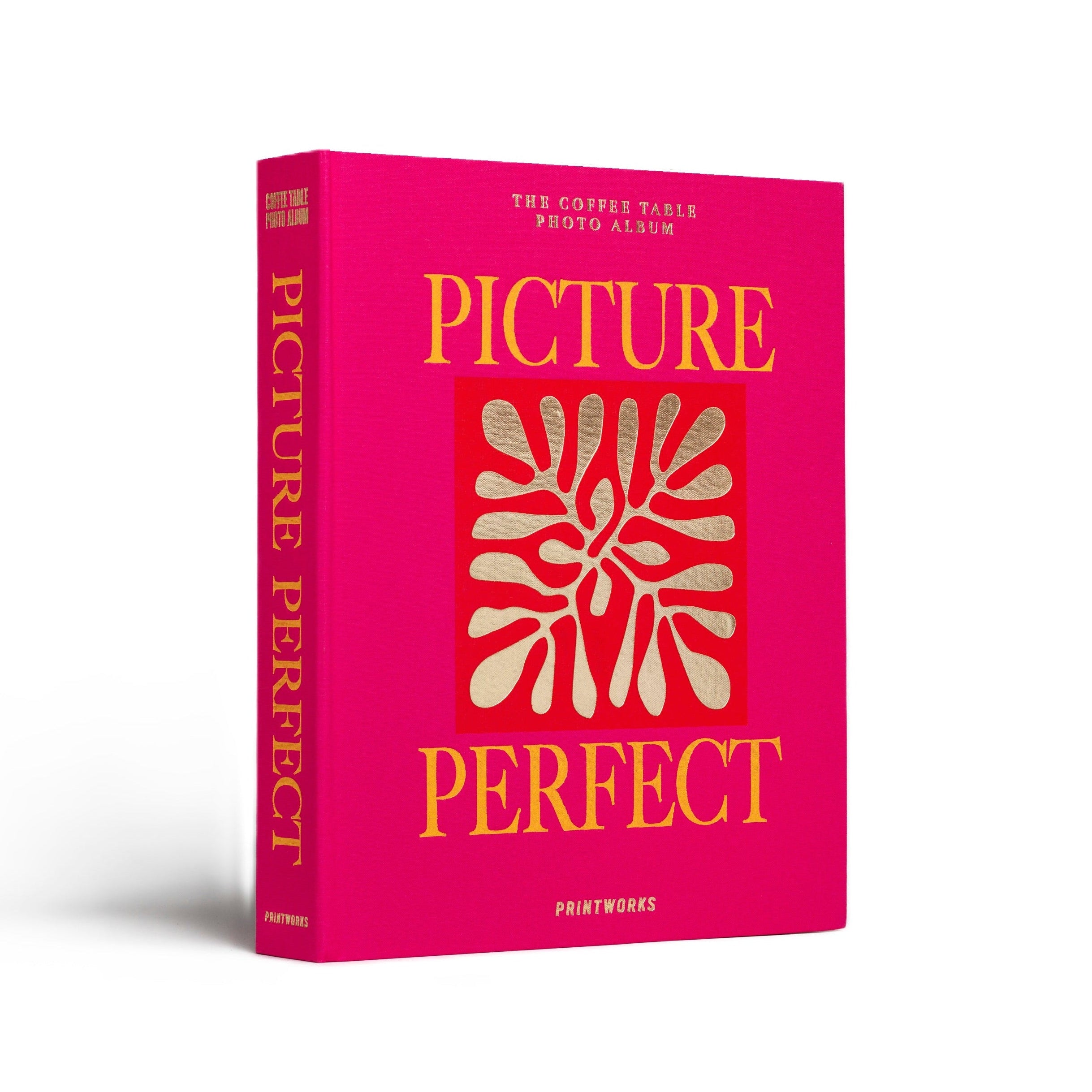 Album na zdjęcia PICTURE PERFECT różowy ze złotym