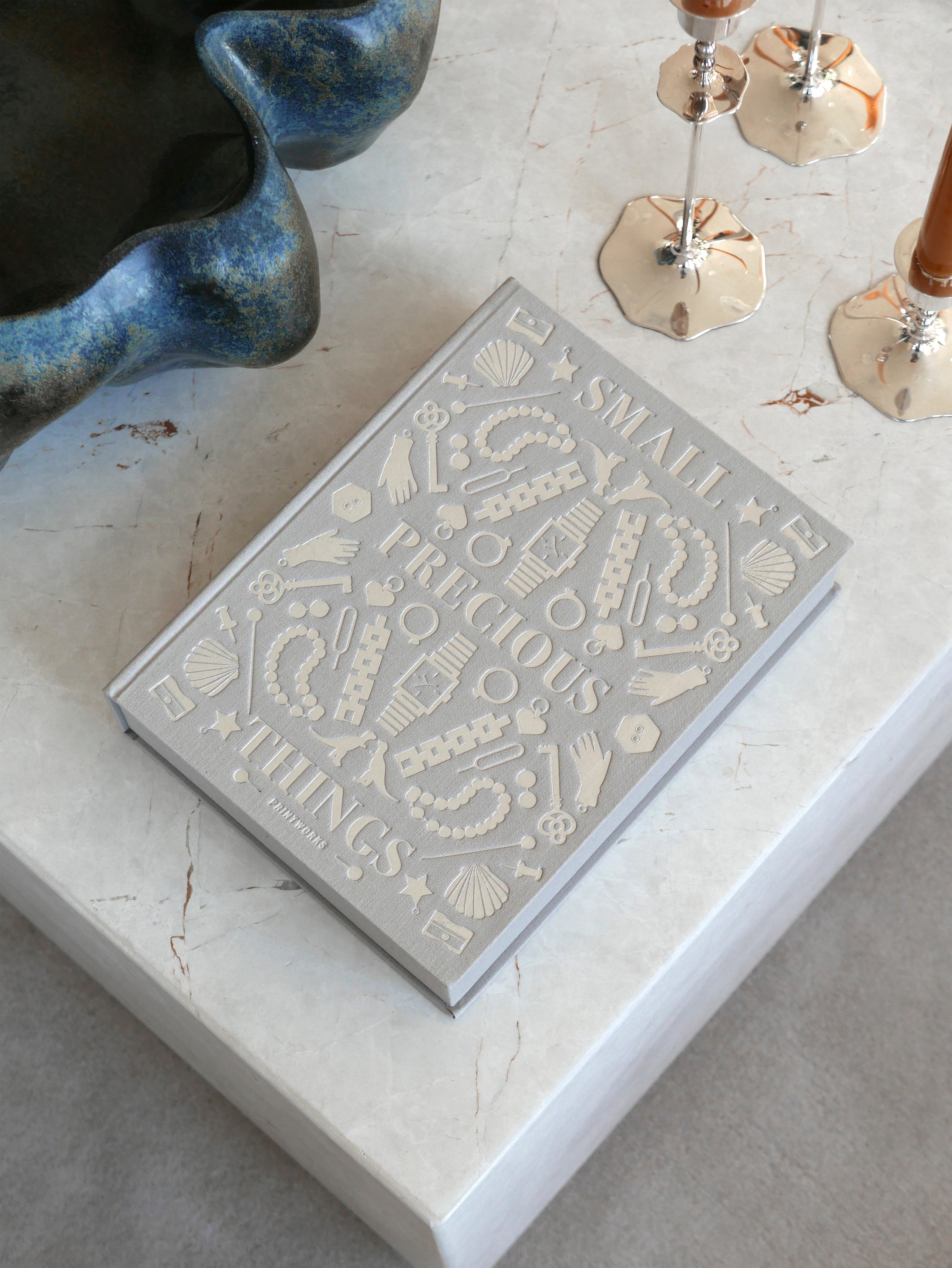 Aufbewahrungsbox PRECIOUS THINGS grau