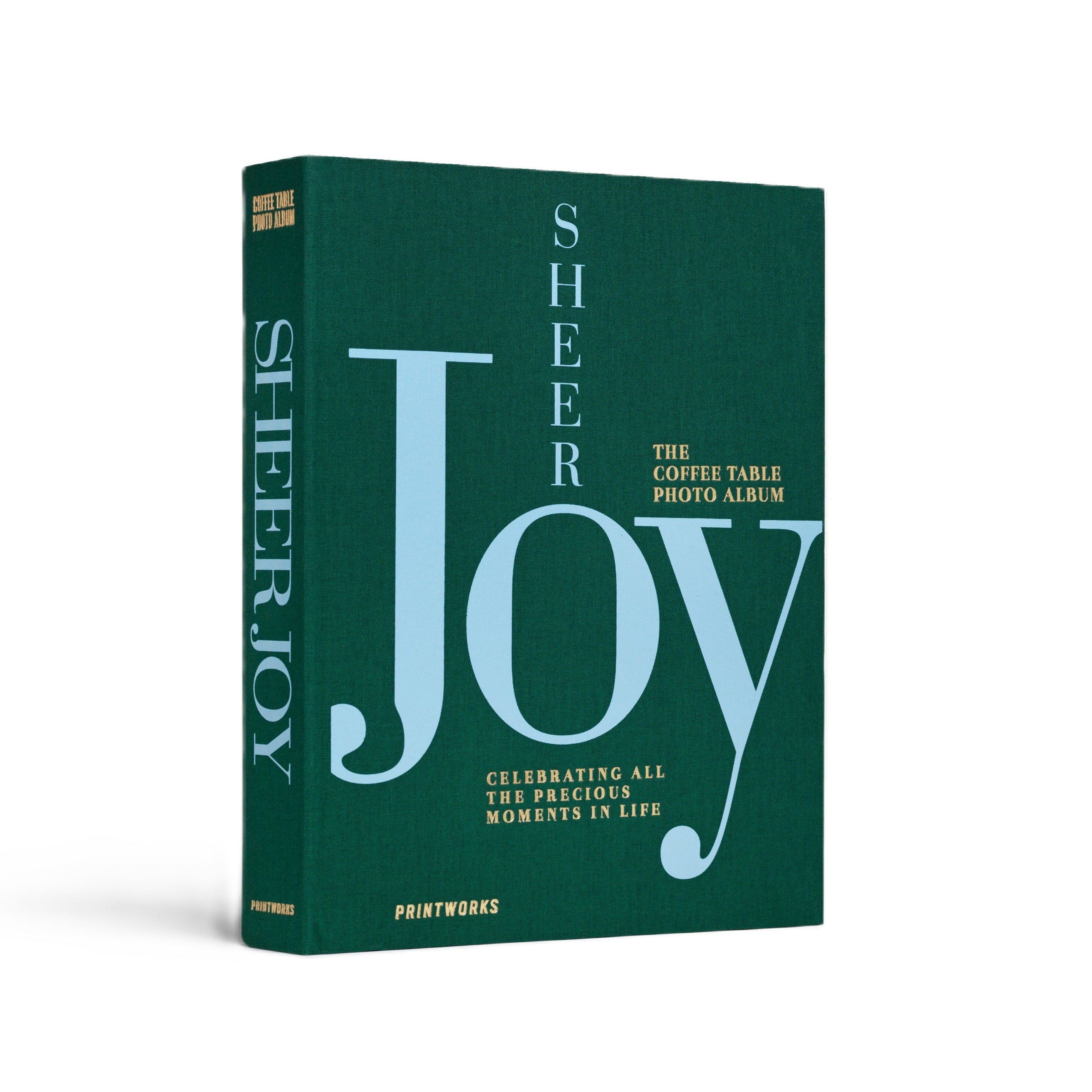 Album na zdjęcia SHEER JOY zielony z niebieskim – Printworks