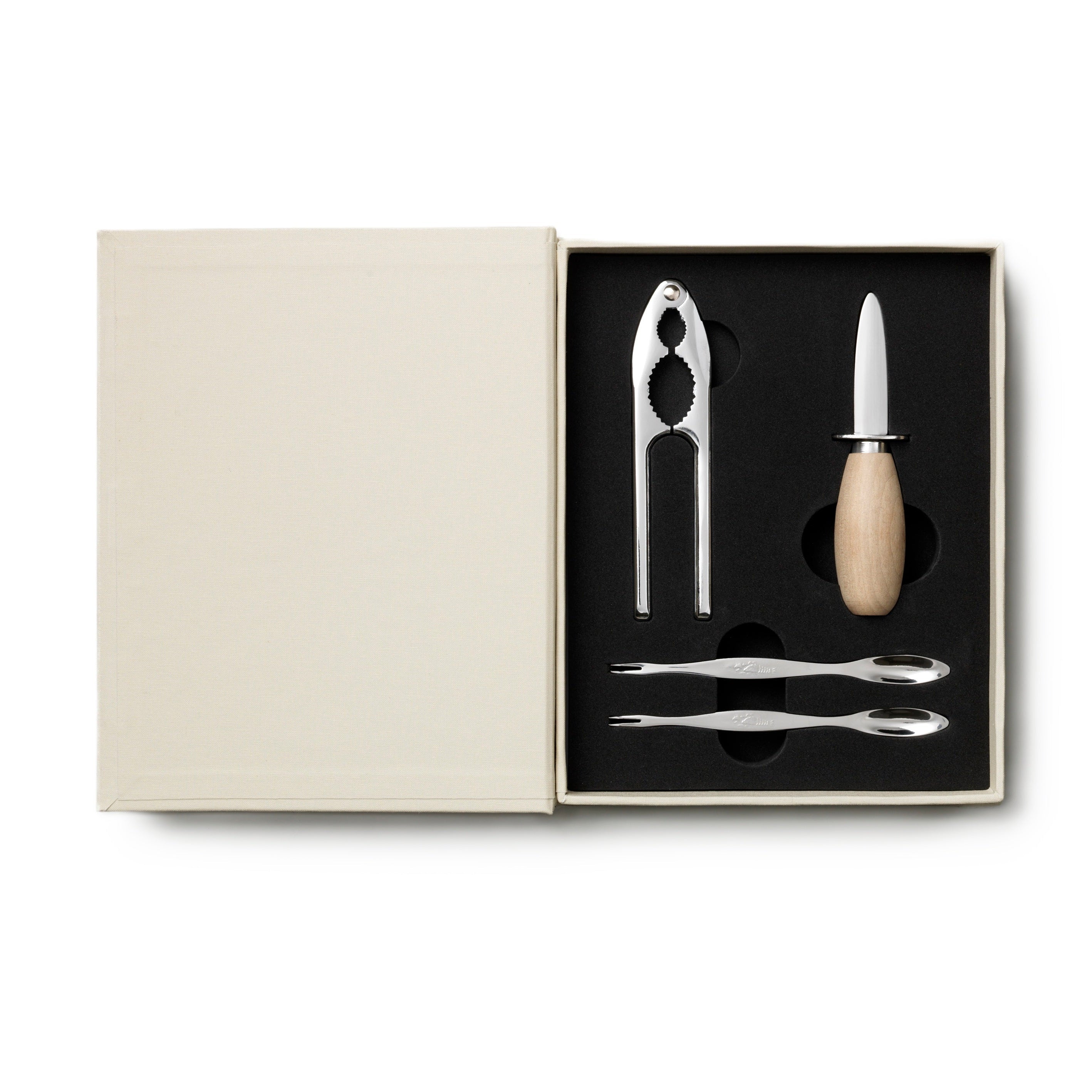Zestaw do owoców morza SEAFOOD TOOLS beżowy