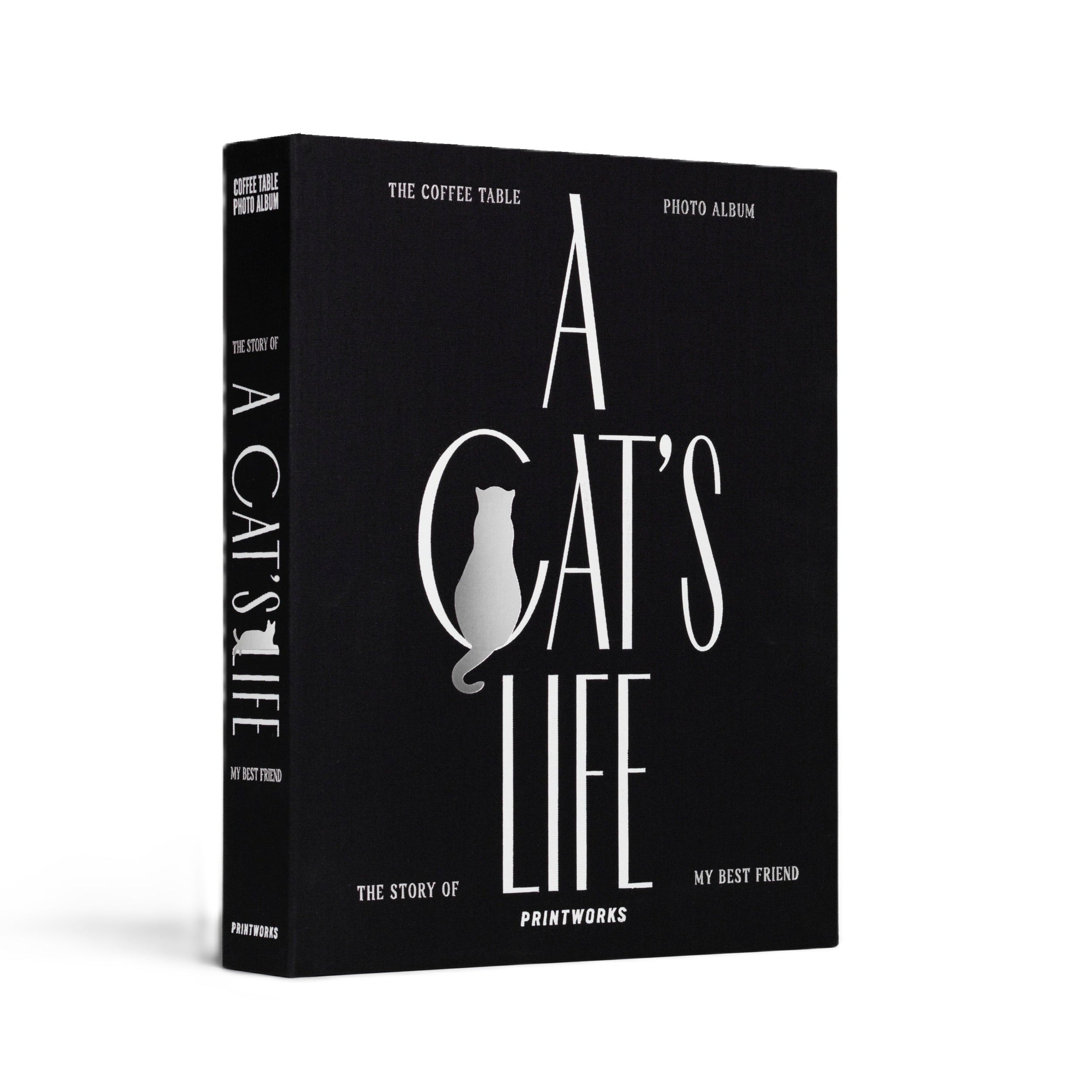Fotoalbum A CAT'S LIFE schwarz