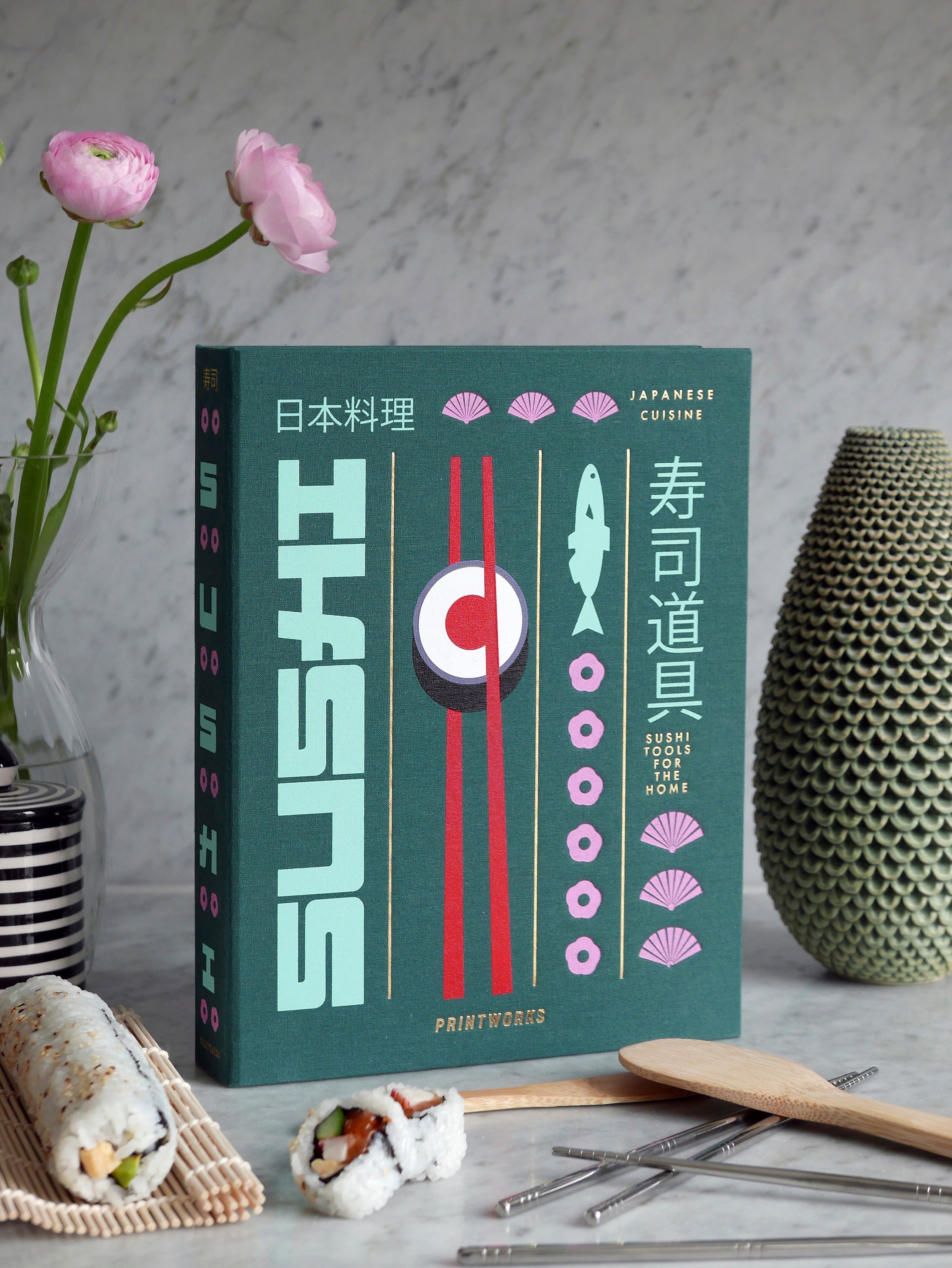 Zestaw do sushi SUSHI TOOLS zielony