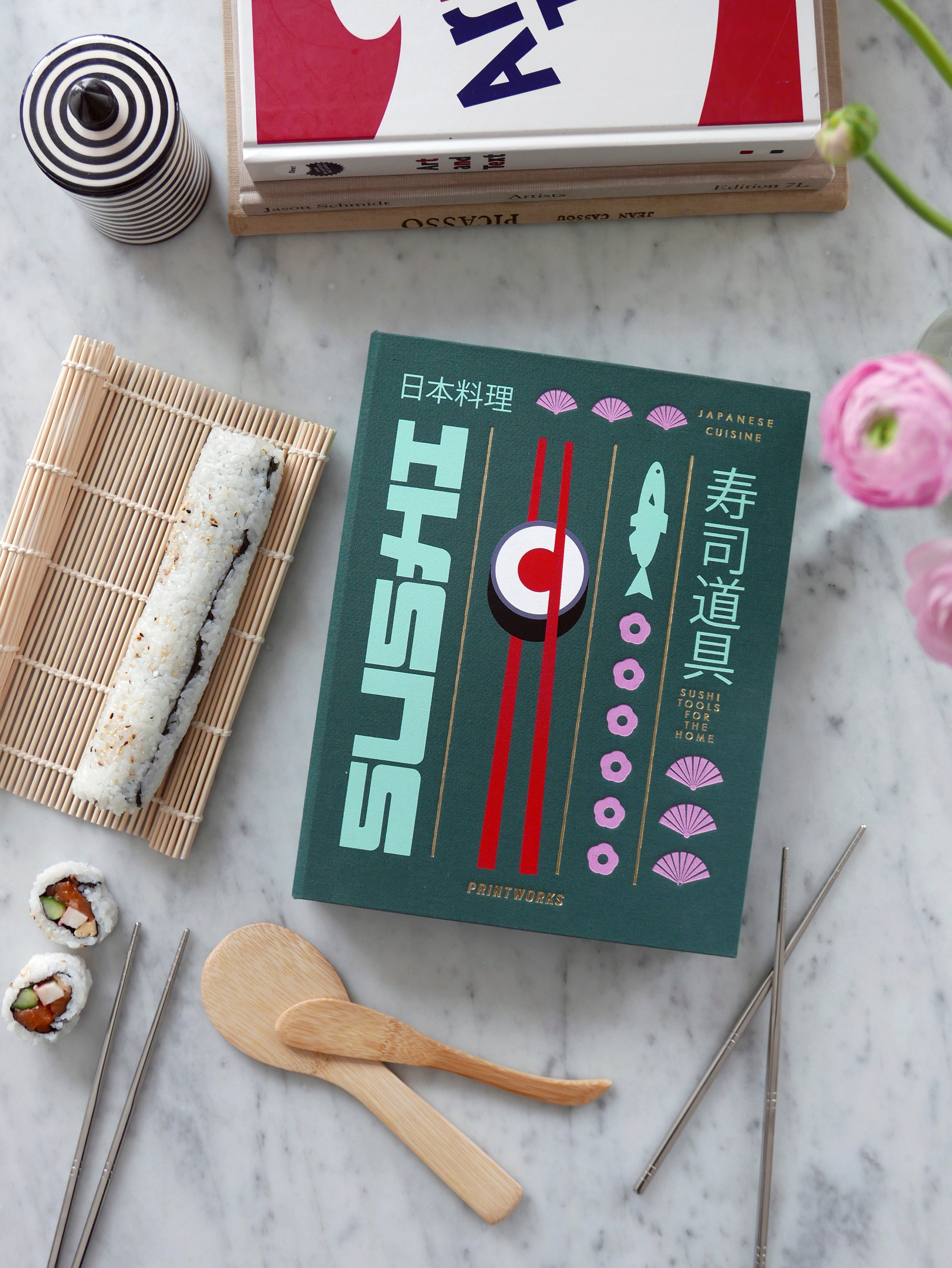 Zestaw do sushi SUSHI TOOLS zielony