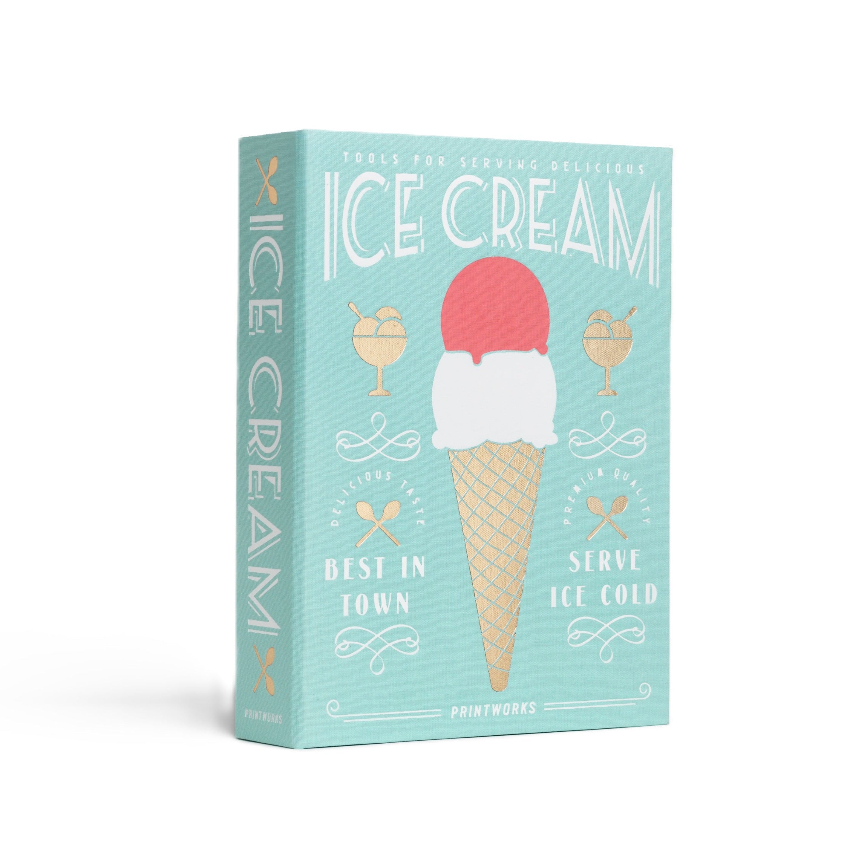 Zestaw do serwowania lodów ICE CREAM TOOLS miętowy