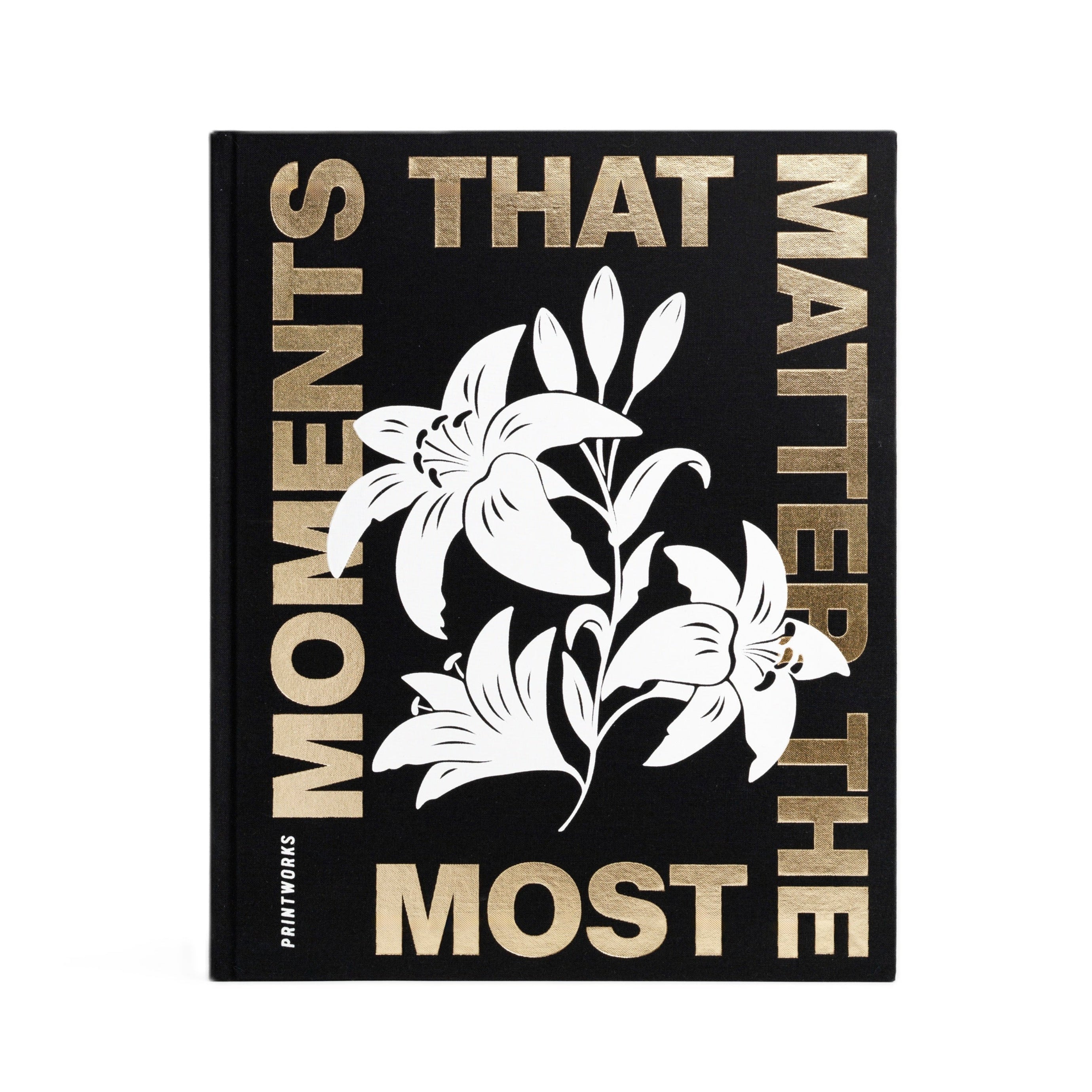Album na zdjęcia MOMENTS THAT MATTERS THE MOST czarny