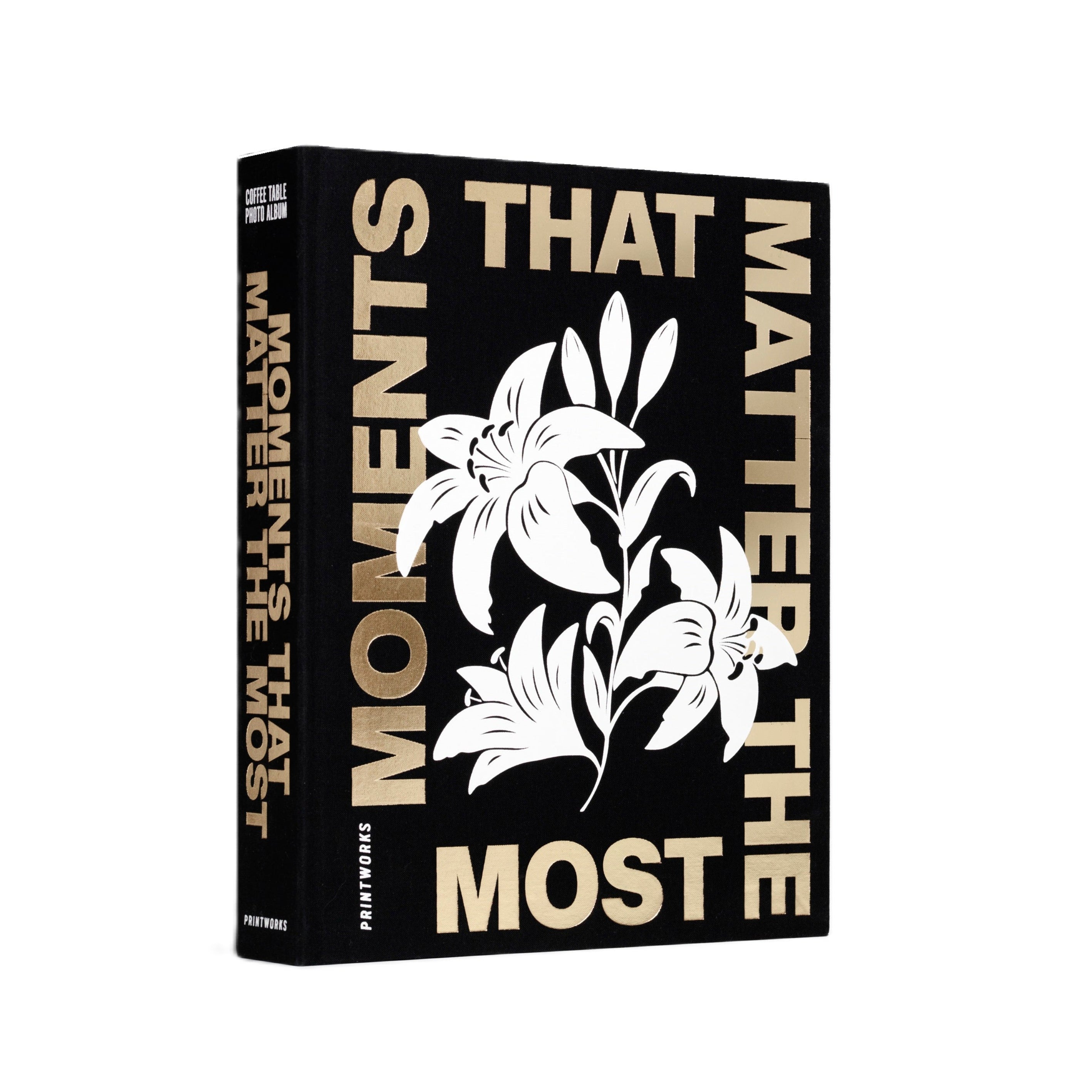 Album na zdjęcia MOMENTS THAT MATTERS THE MOST czarny