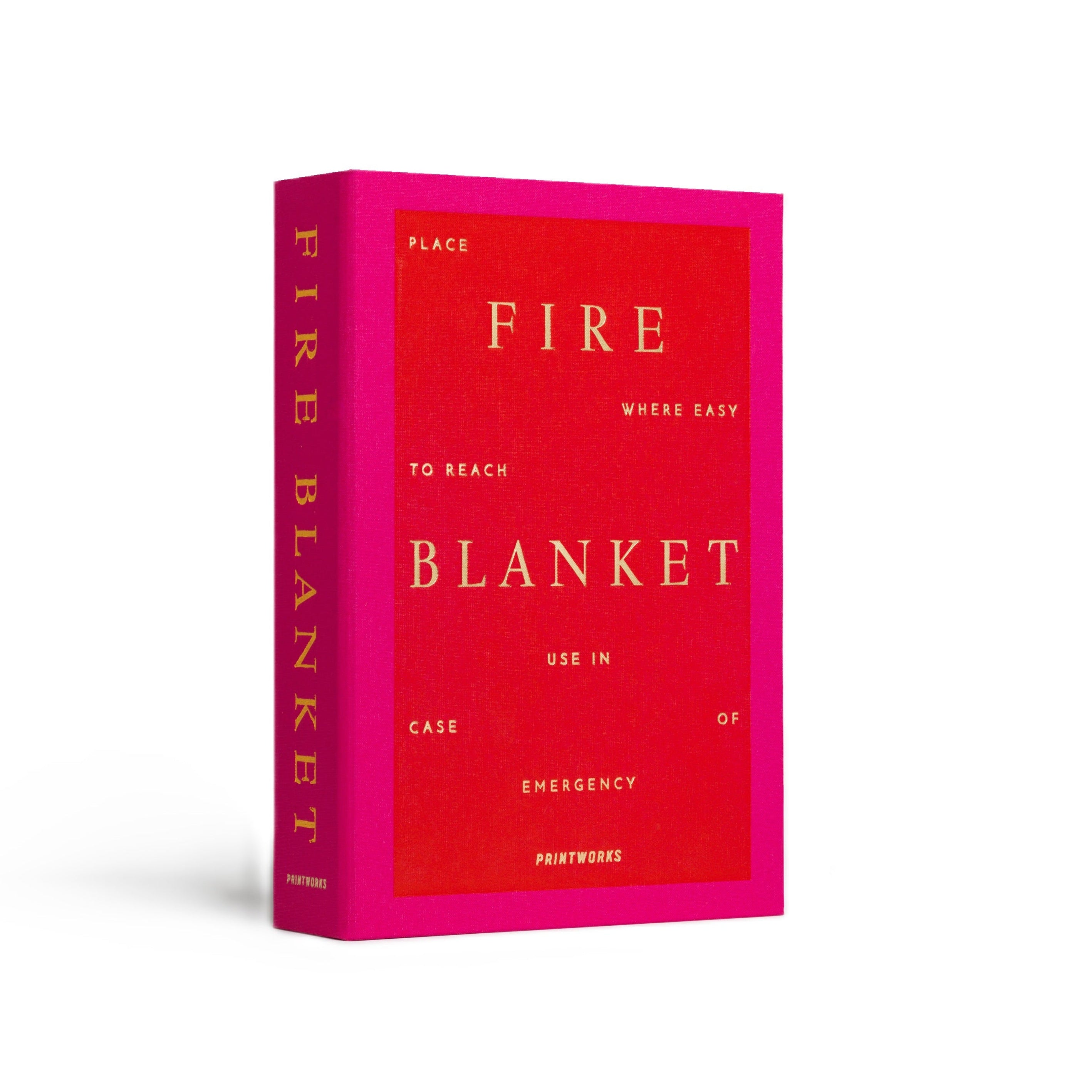 Koc gaśniczy FIRE BLANKET wiśniowy