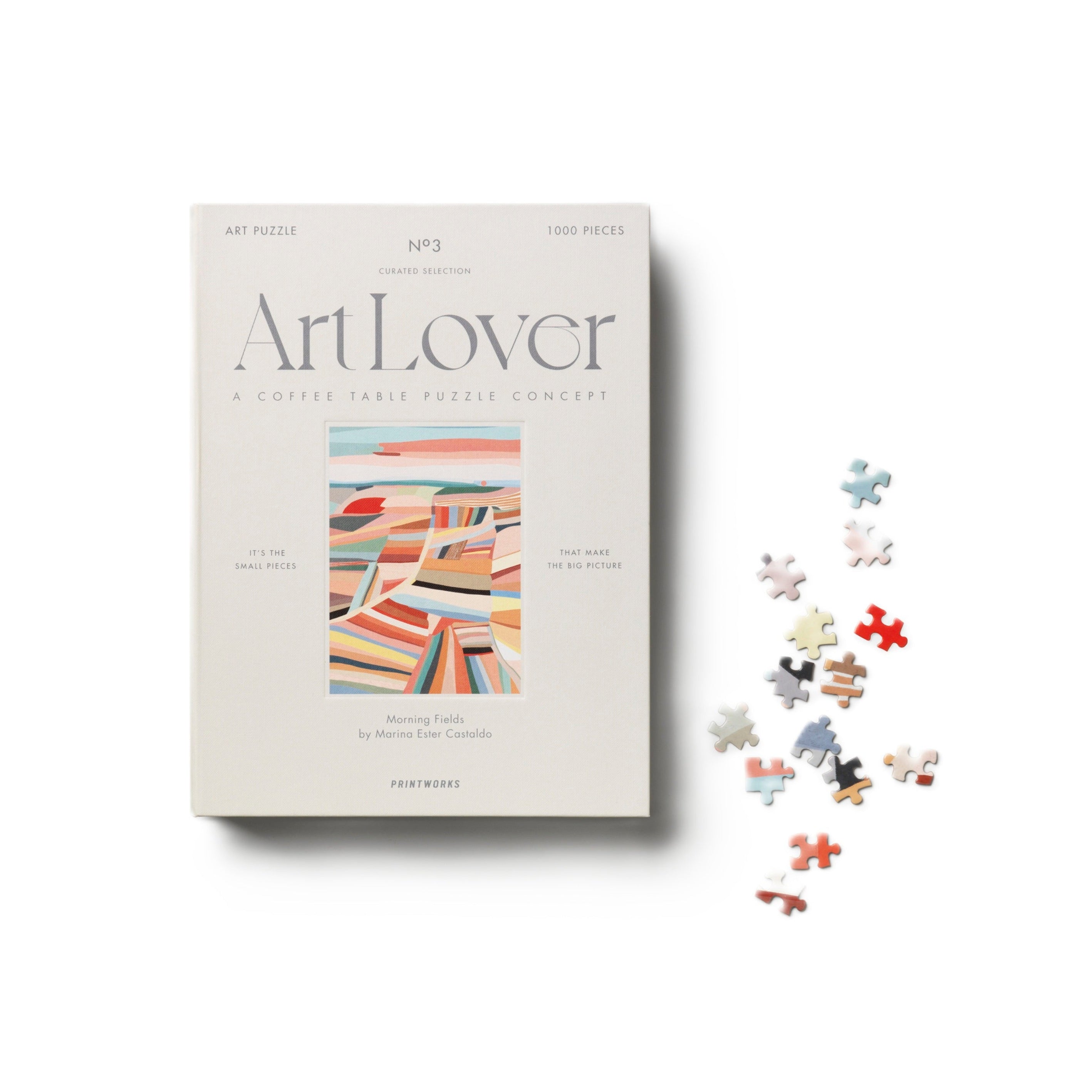 Puzzle MORNING FIELDS beige