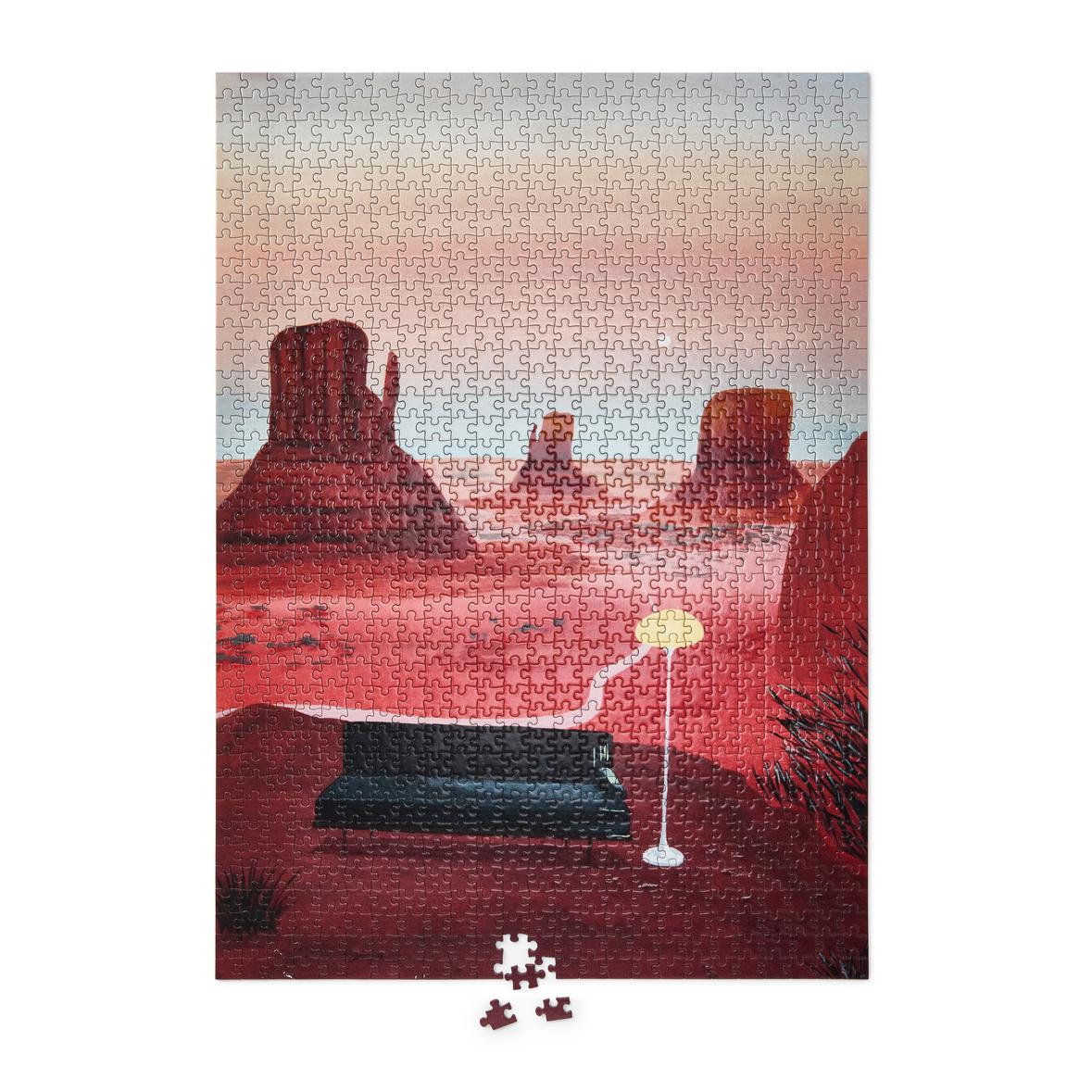 Puzzle LOUNGE red